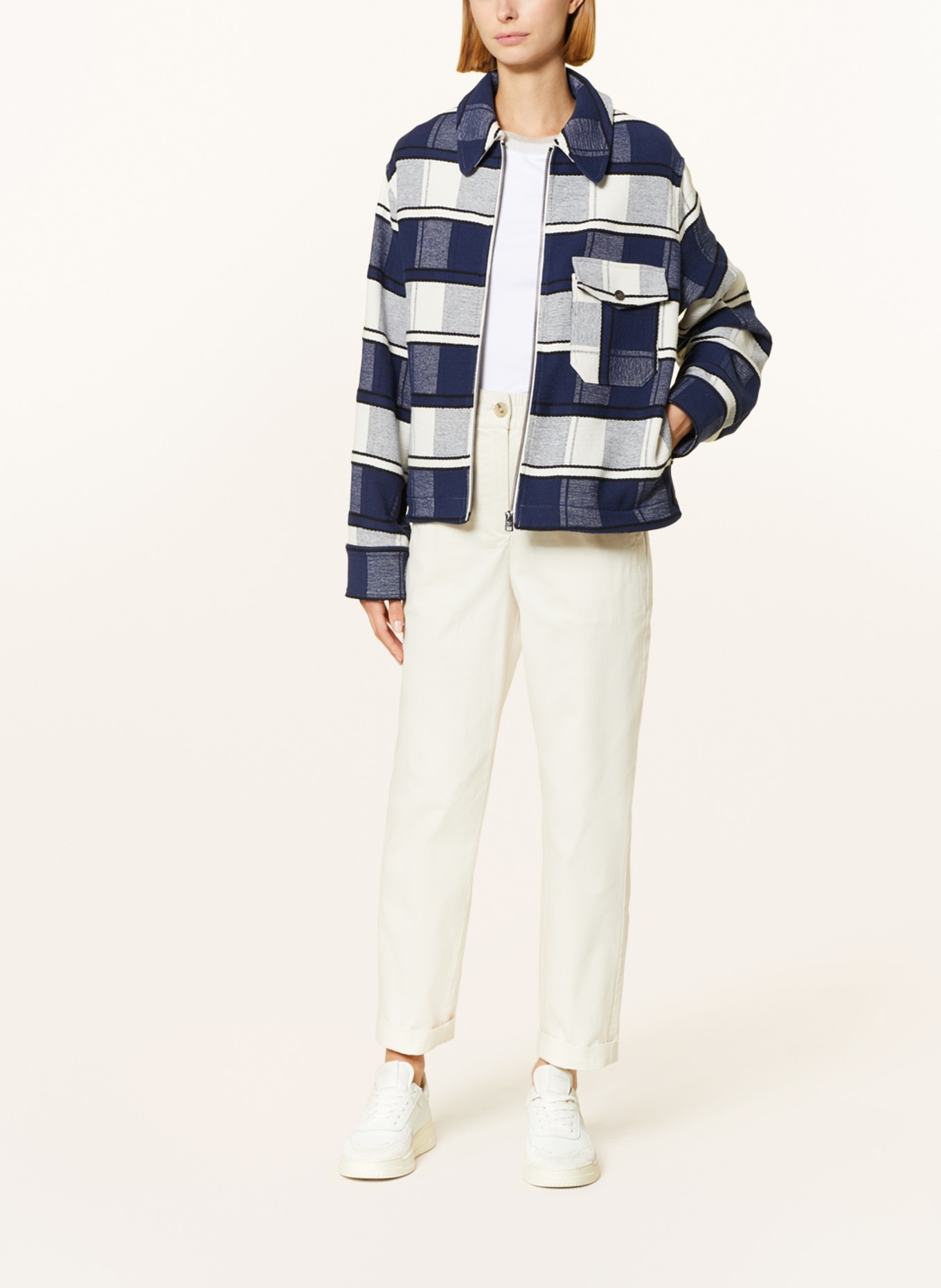 WOOLRICH Survêtement: BLEU / ÉCRU / NOIR