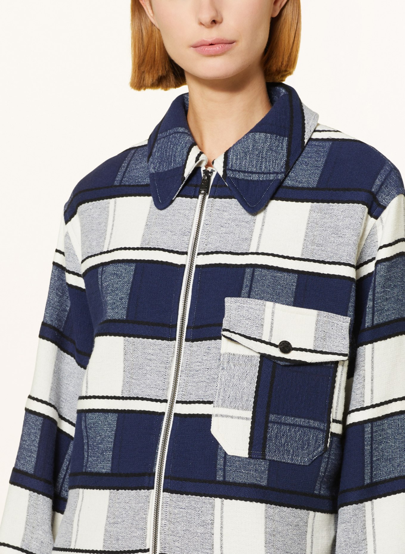 WOOLRICH Survêtement: BLEU / ÉCRU / NOIR