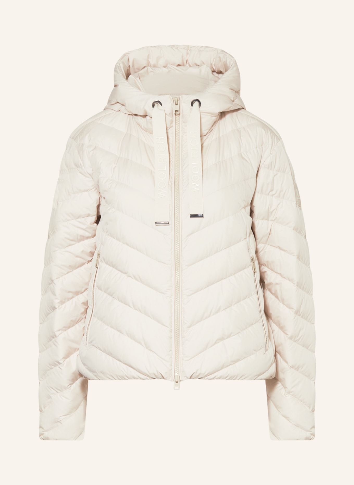 WOOLRICH Down jacket, Color: CREAM (Image 1)