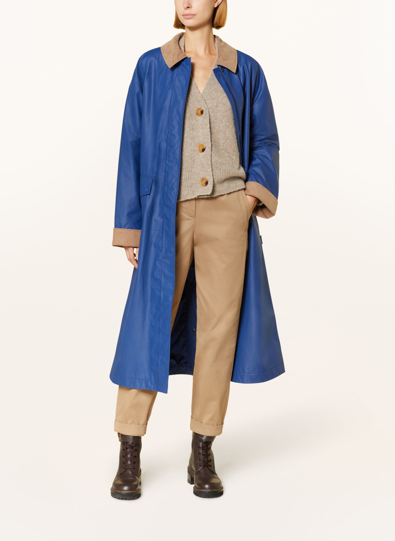 WOOLRICH Coat, Color: BLUE (Image 2)