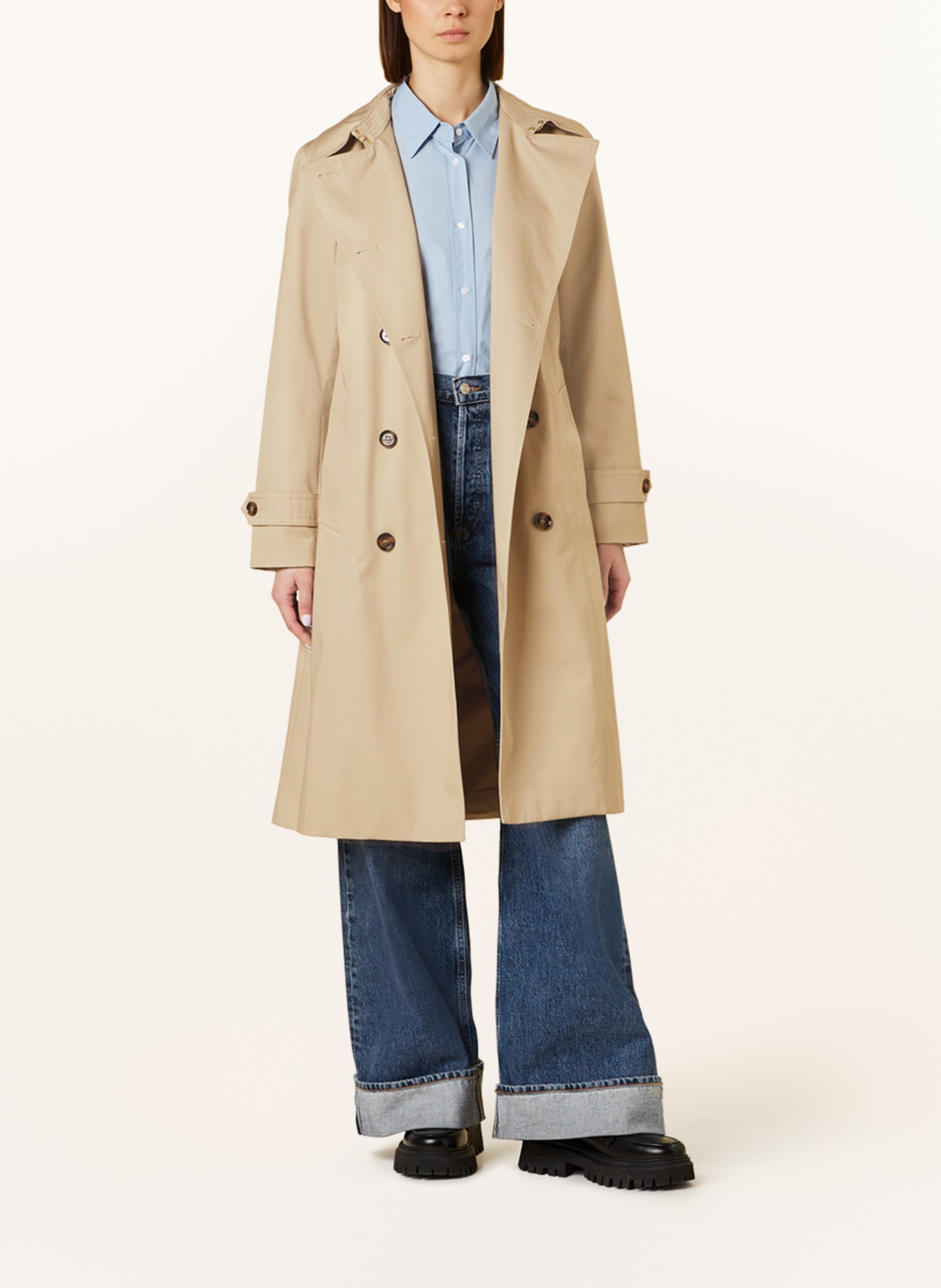 Barbour Trench coat GRETA, Color: BEIGE (Image 2)