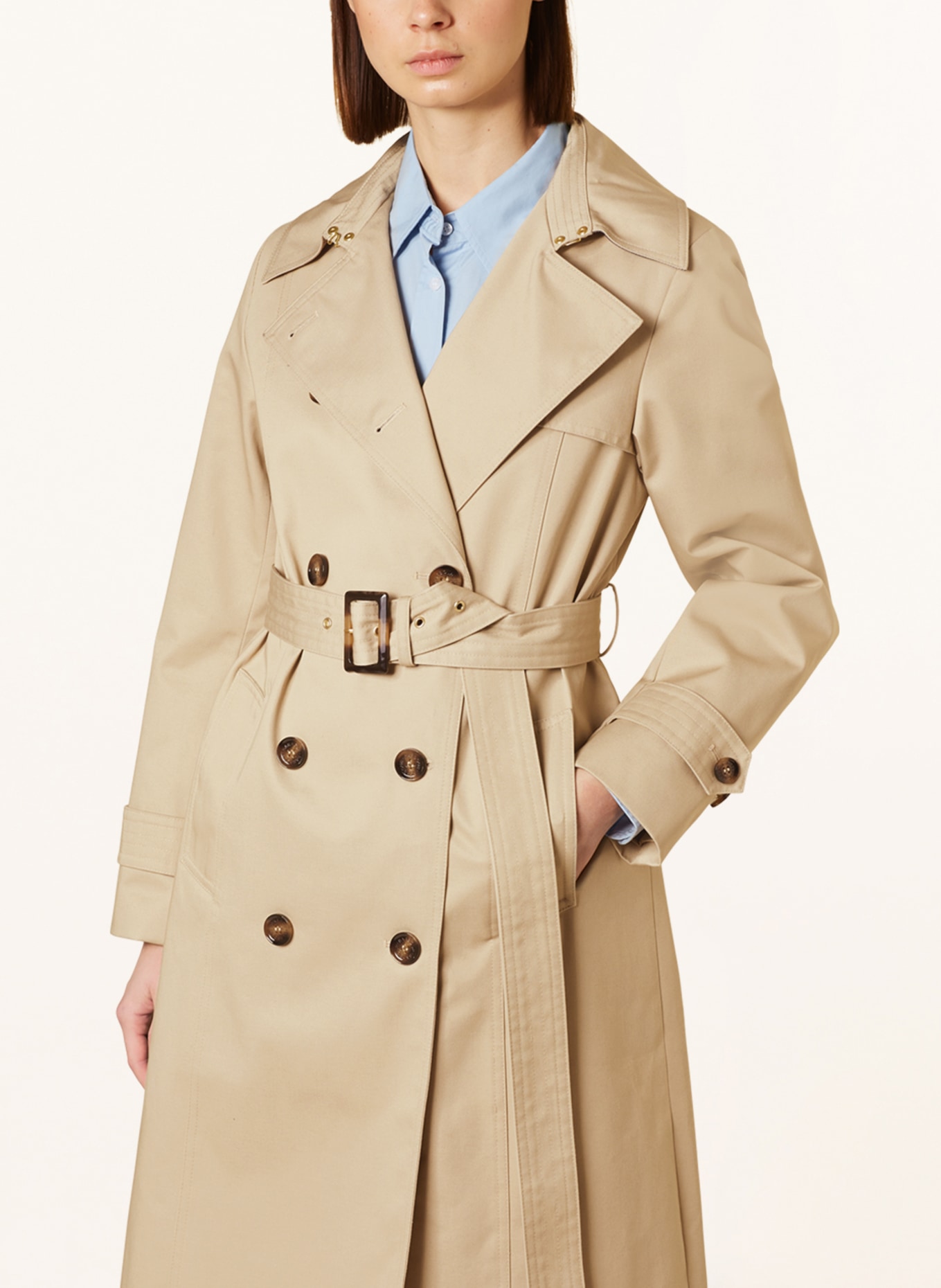 Barbour Trench coat GRETA, Color: BEIGE (Image 4)