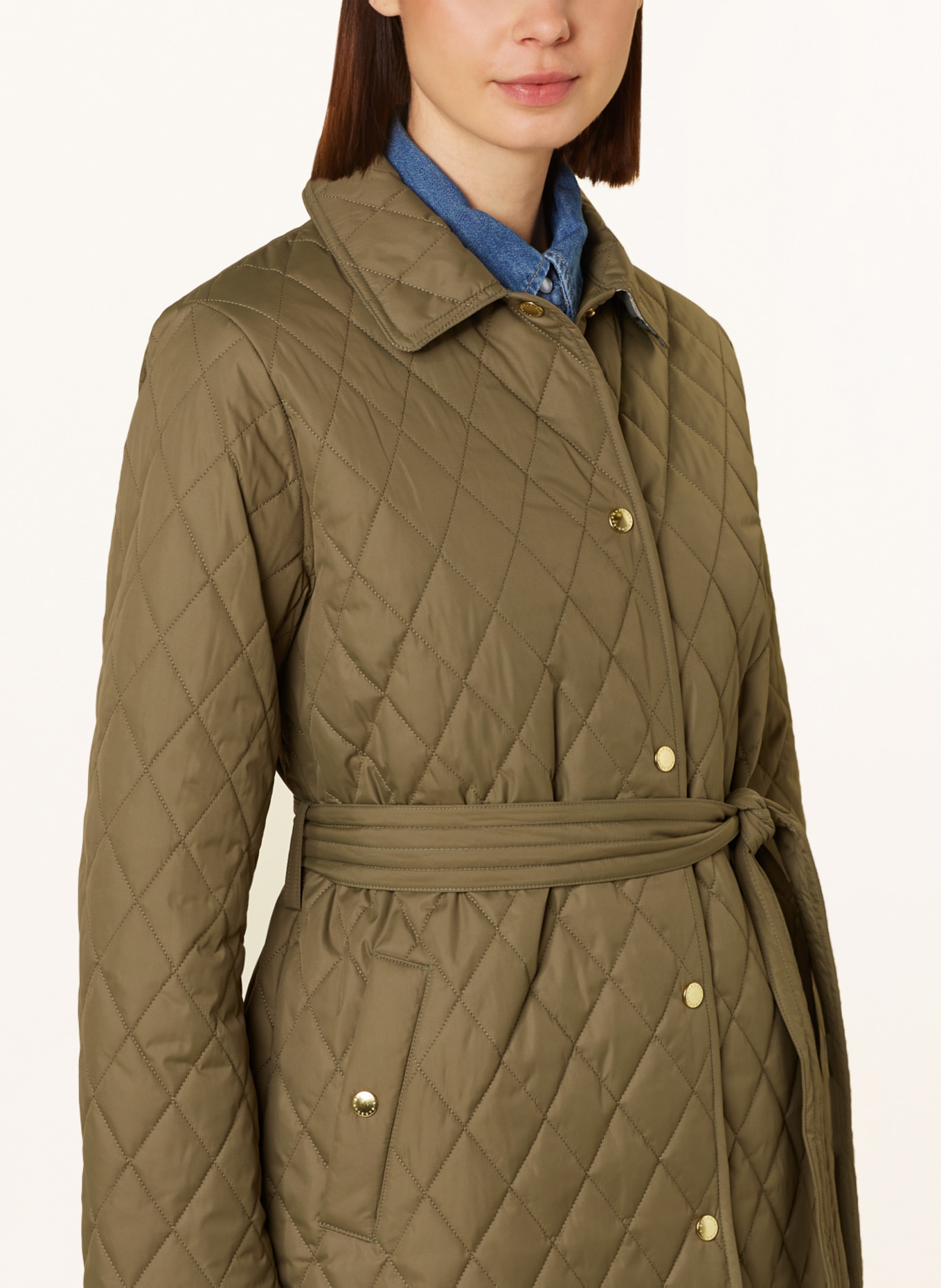 Barbour Quilted jacket REI, Color: OLIVE (Image 4)