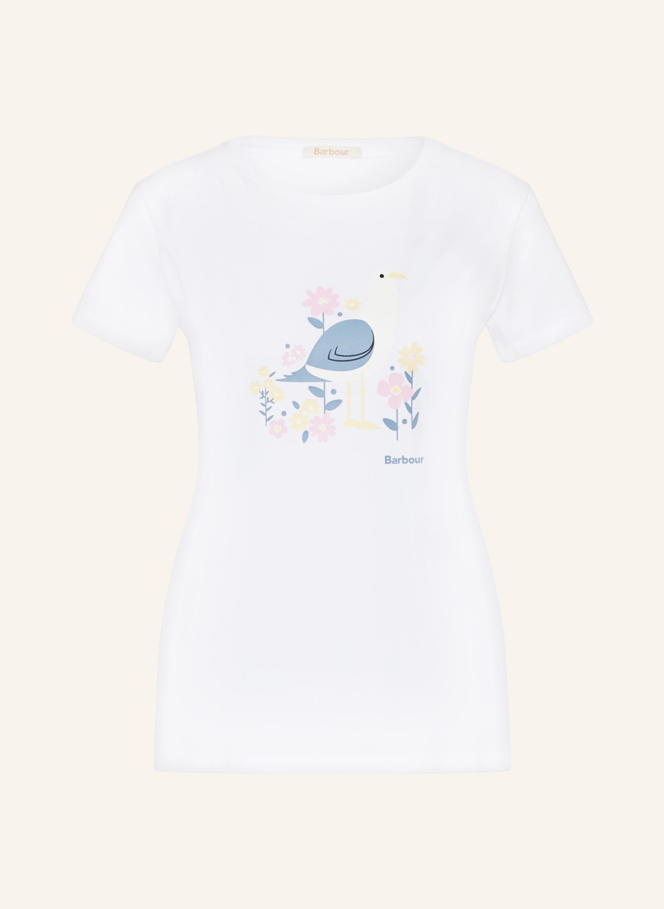 Barbour T-shirt PENFOR, Color: WHITE (Image 1)