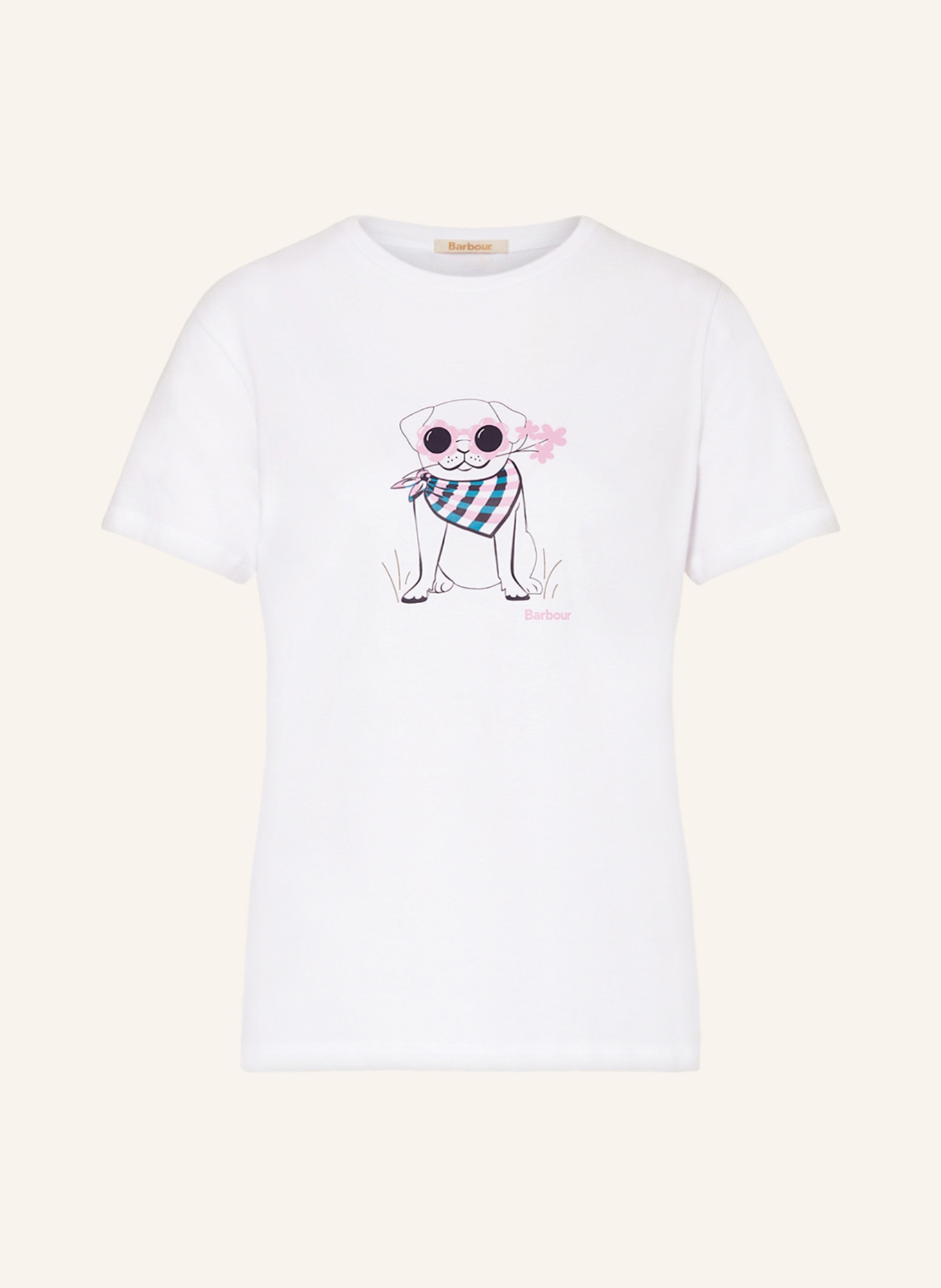 Barbour T-Shirt HONEYWELL, Farbe: WEISS (Bild 1)