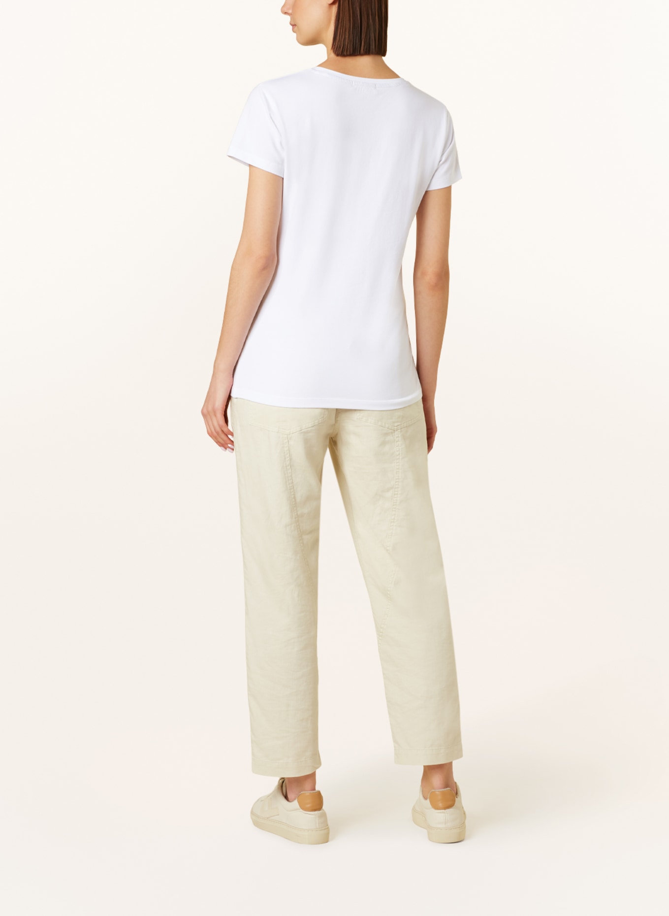 Barbour T-shirt HIGHLANDS, Color: WHITE (Image 3)