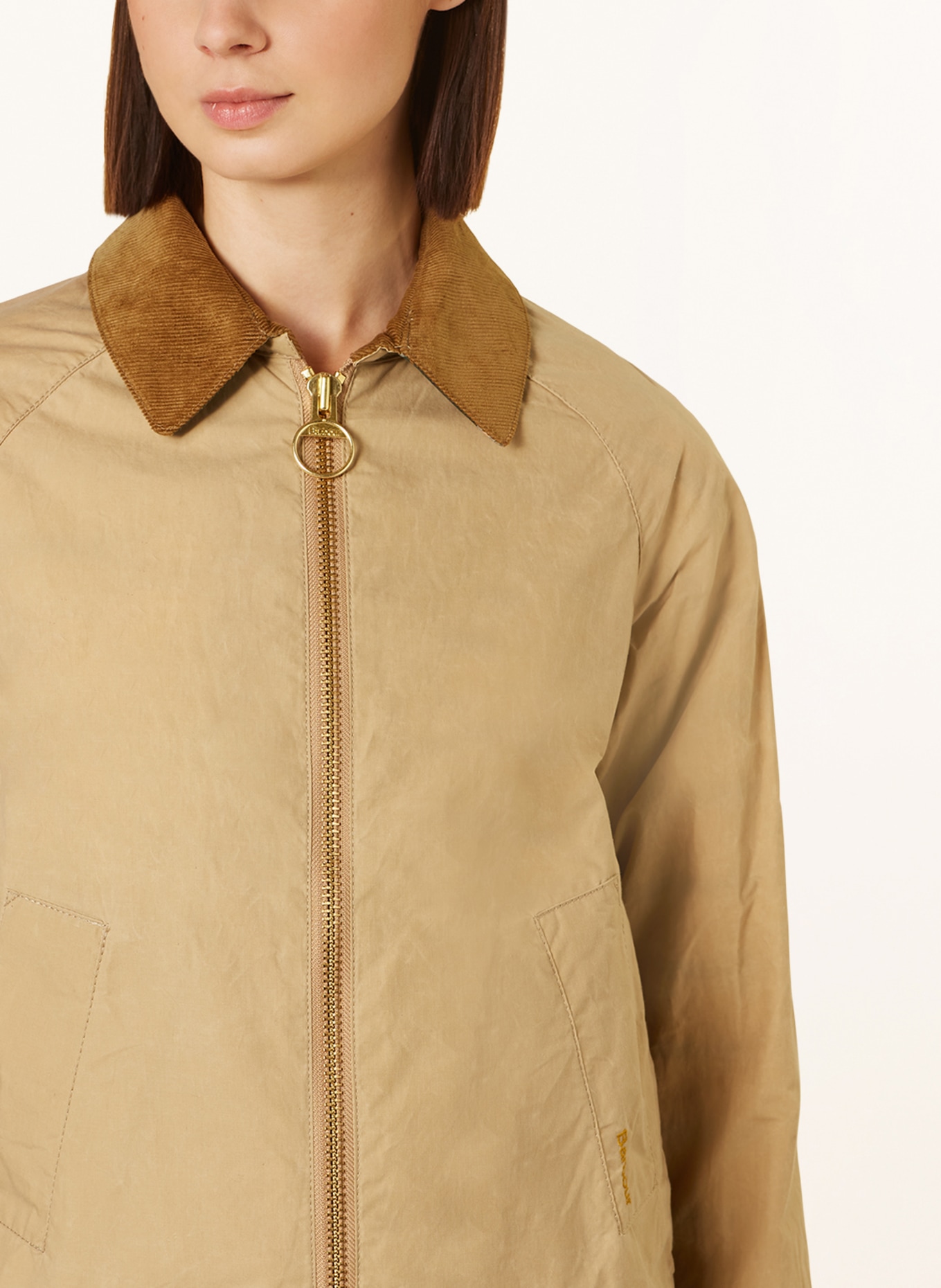 Barbour Jacket CAMPBELL, Color: BEIGE (Image 4)