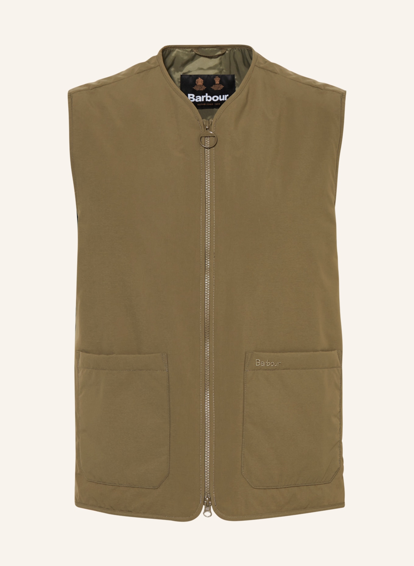 Barbour Vest HARPEN, Color: OLIVE (Image 1)