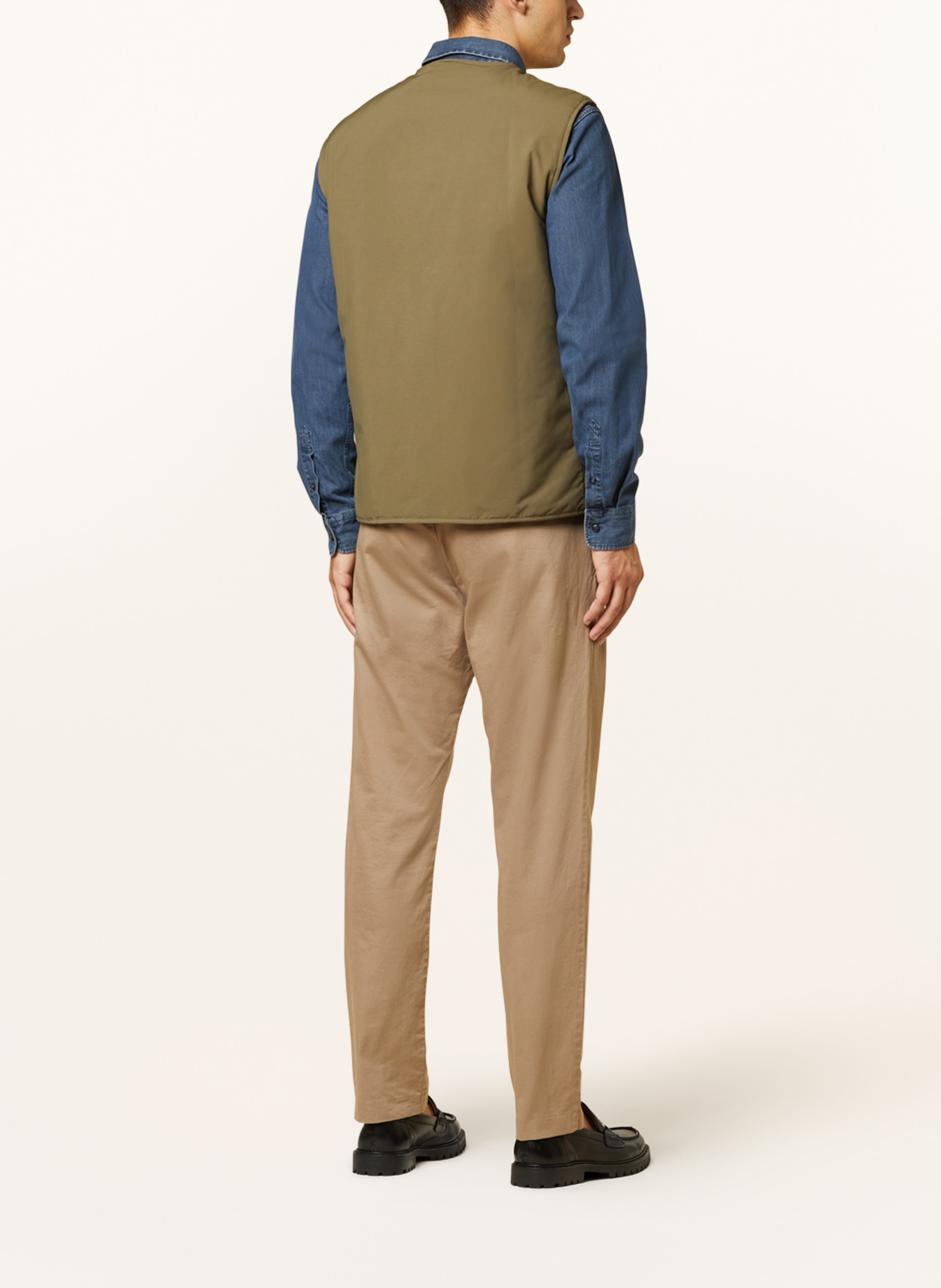 Barbour Vest HARPEN, Color: OLIVE (Image 3)
