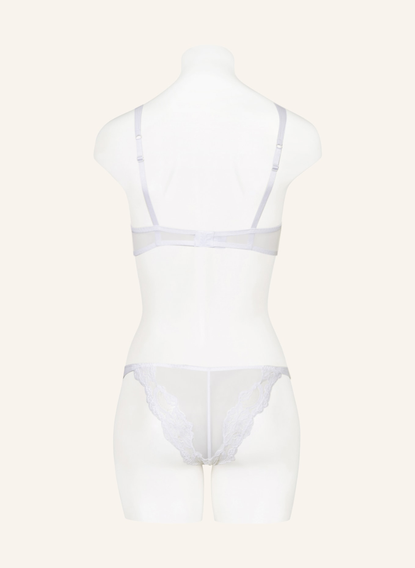 ANDRES SARDA Triangle bra DION, Color: WHITE (Image 3)
