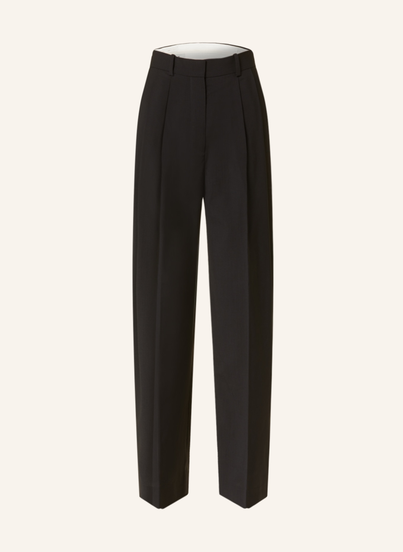 COS Wide leg trousers, Color: BLACK (Image 1)