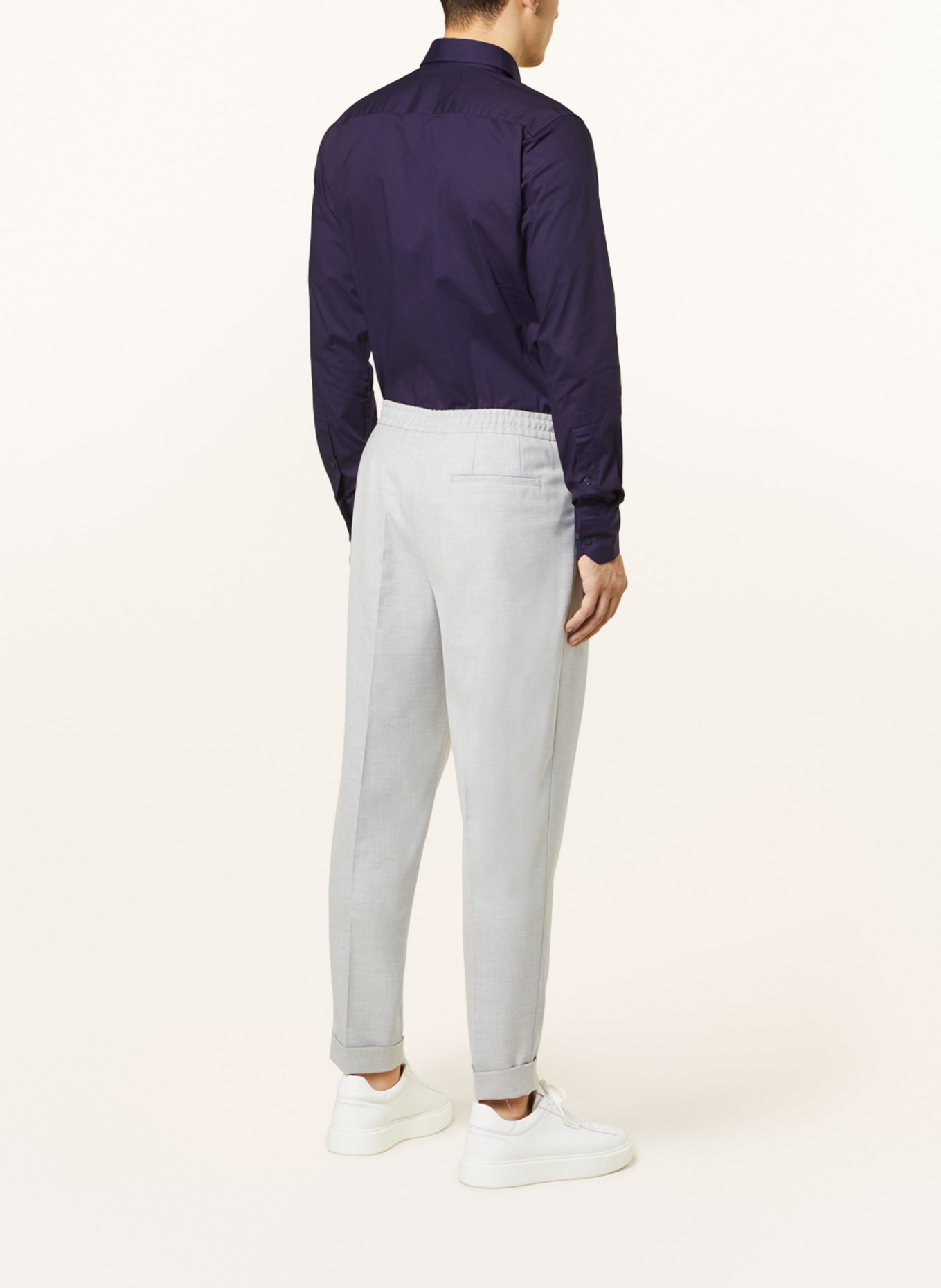 PAUL Shirt slim fit: DARK BLUE