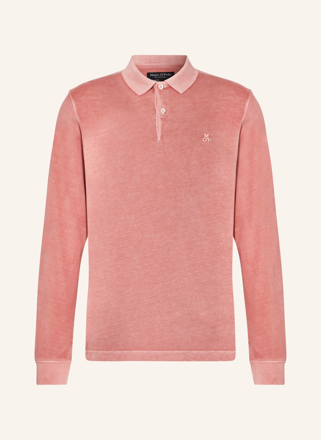 Marc O'Polo Jersey polo shirt regular fit, Color: SALMON (Image 1)