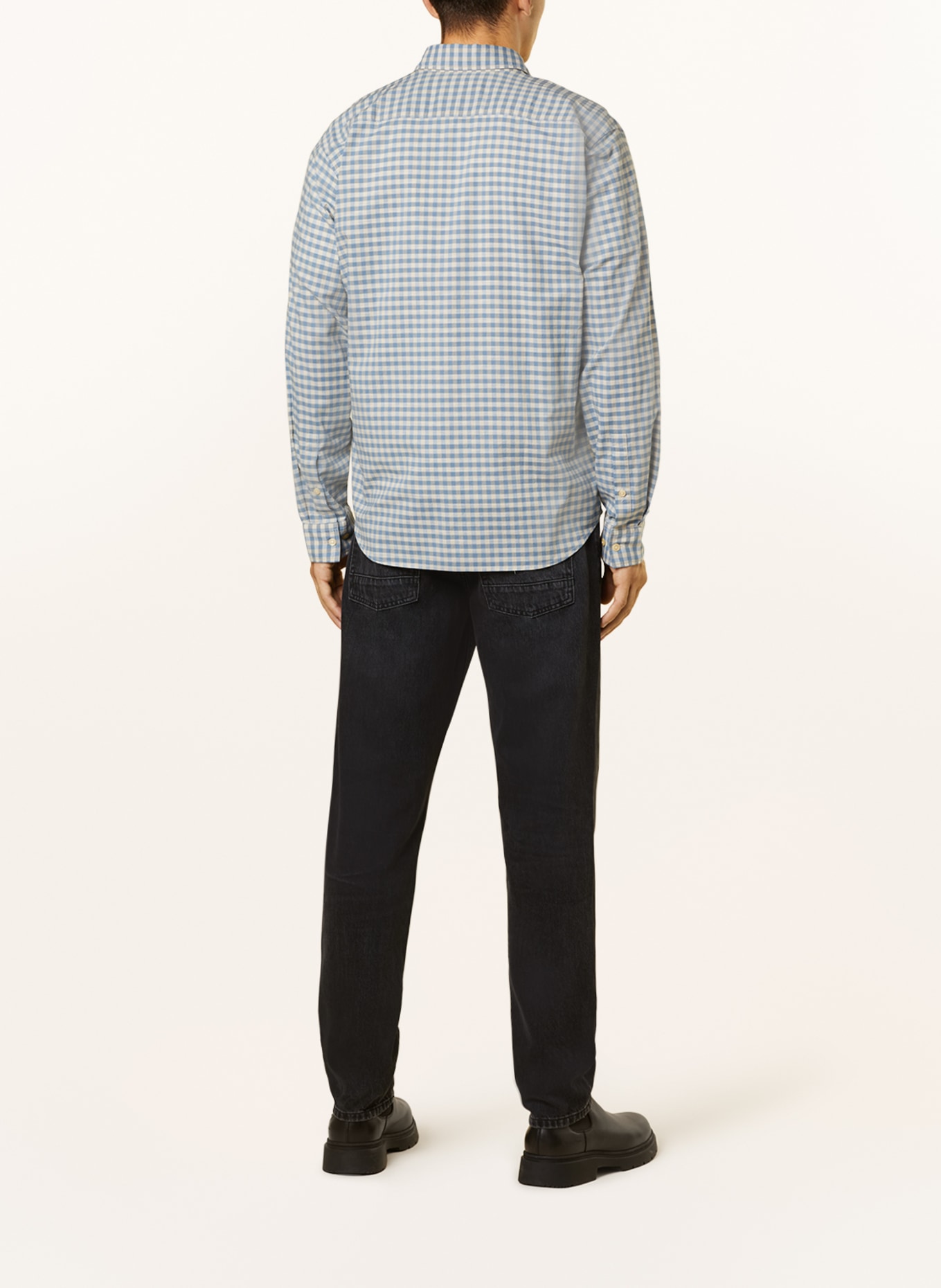 Marc O'Polo Hemd Regular Fit, Farbe: HELLBLAU/ WEISS/ BLAUGRAU (Bild 3)