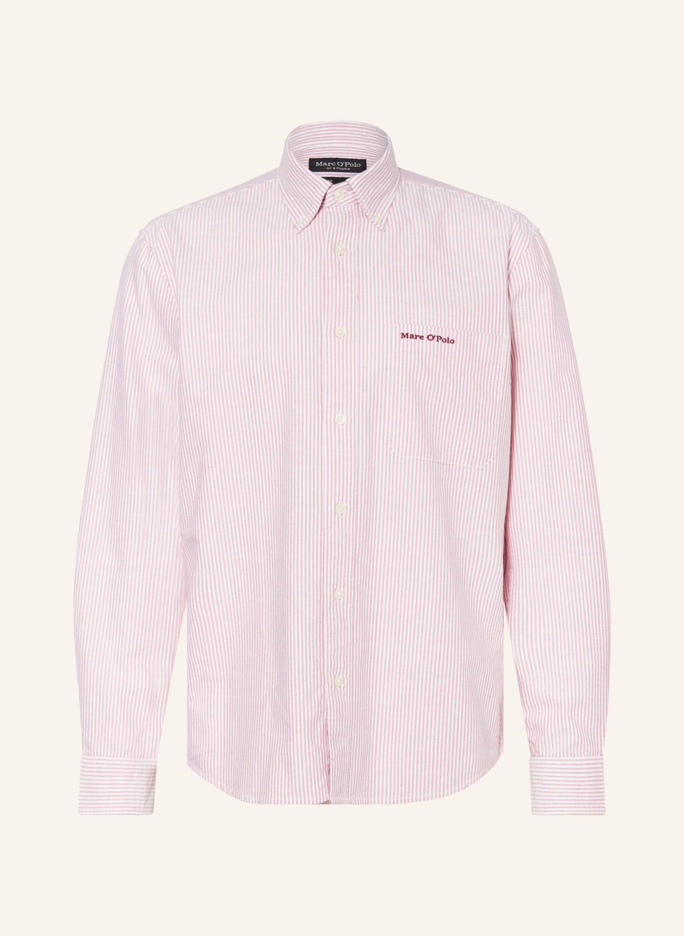 Marc O'Polo Hemd Regular Fit, Farbe: WEISS/ ROSÉ (Bild 1)