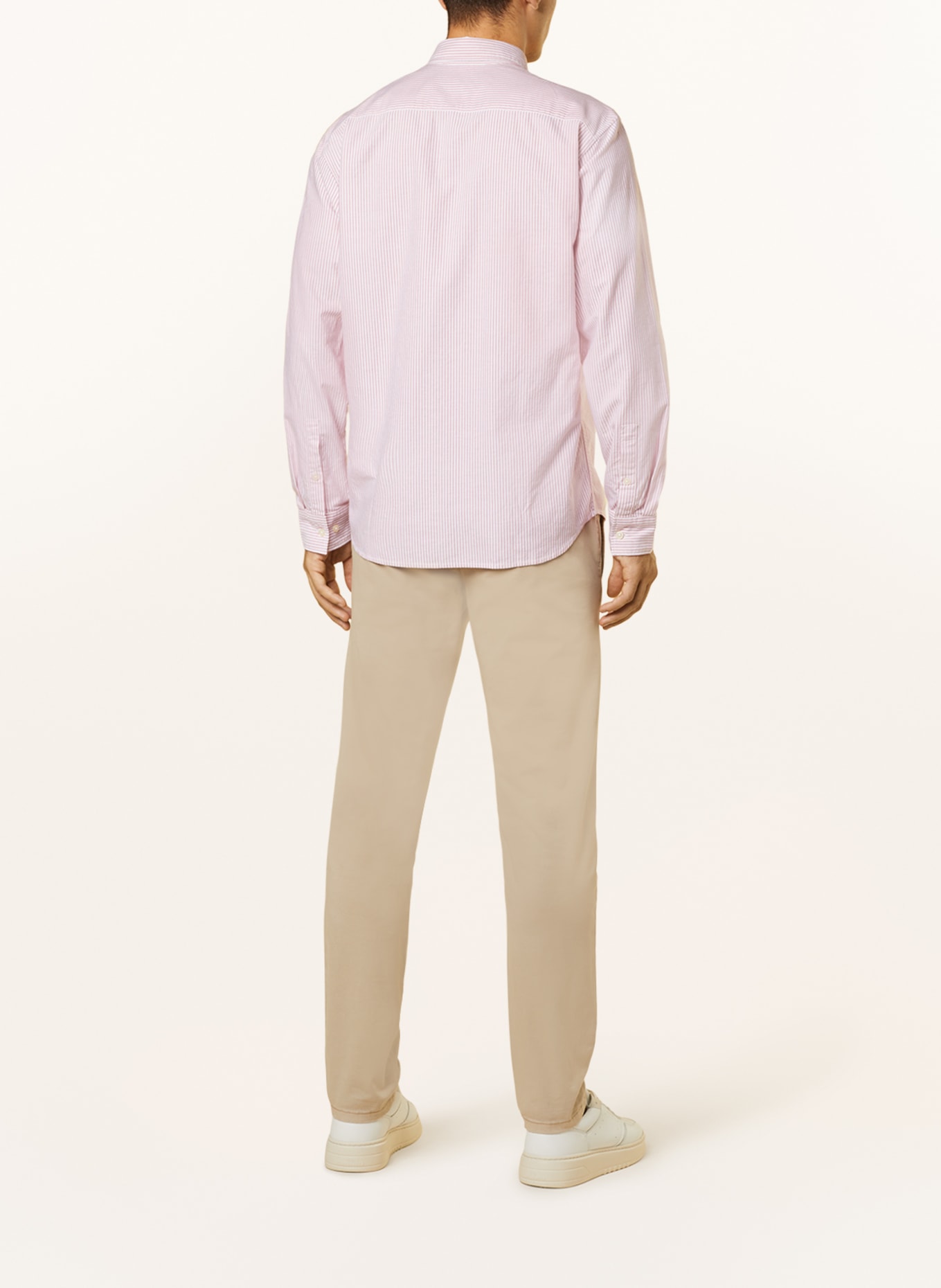 Marc O'Polo Shirt regular fit, Color: WHITE/ ROSE (Image 3)