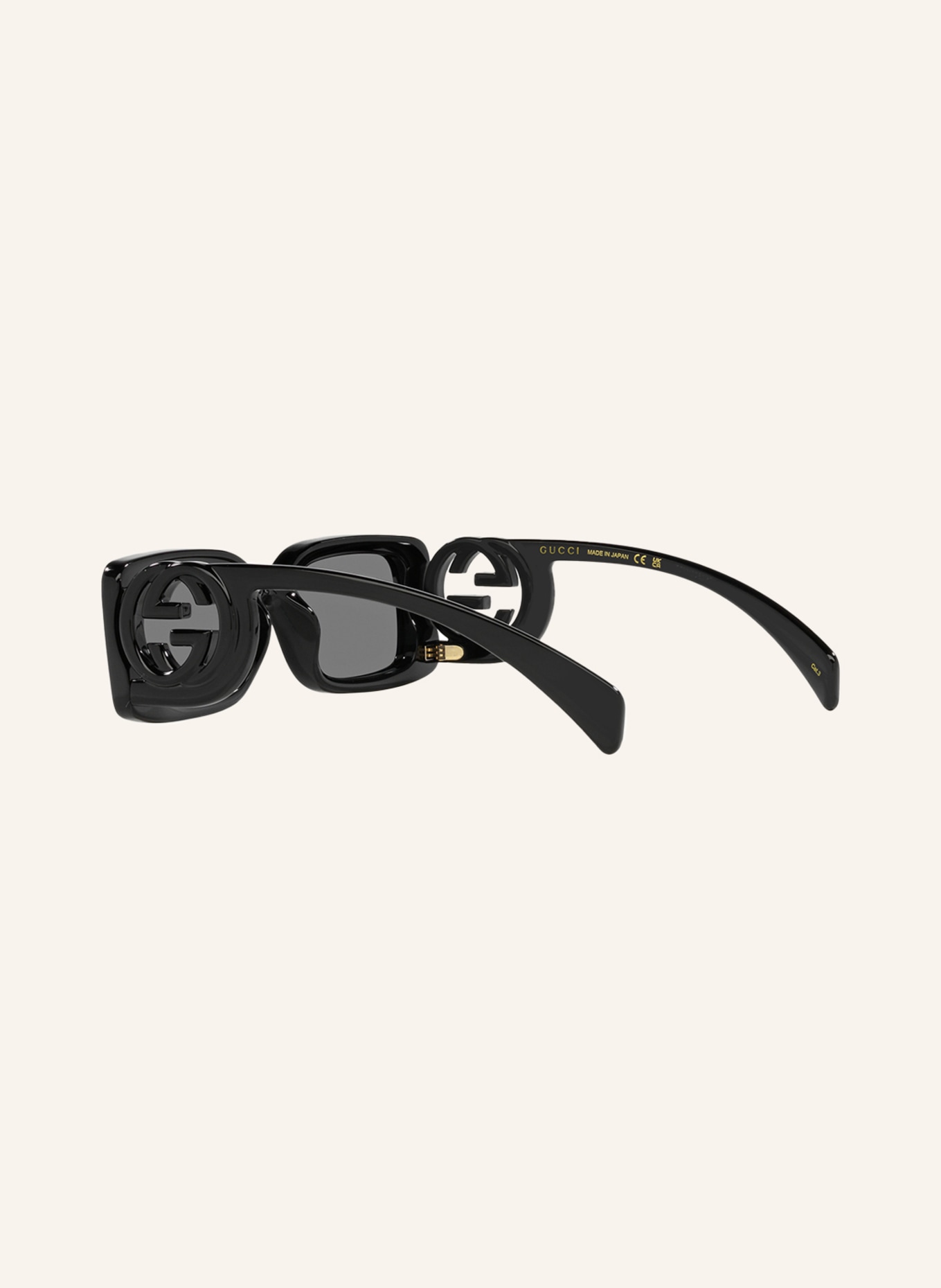 GUCCI Sunglasses GG1325S, Color: 1100L1 - BLACK/ GRAY (Image 4)