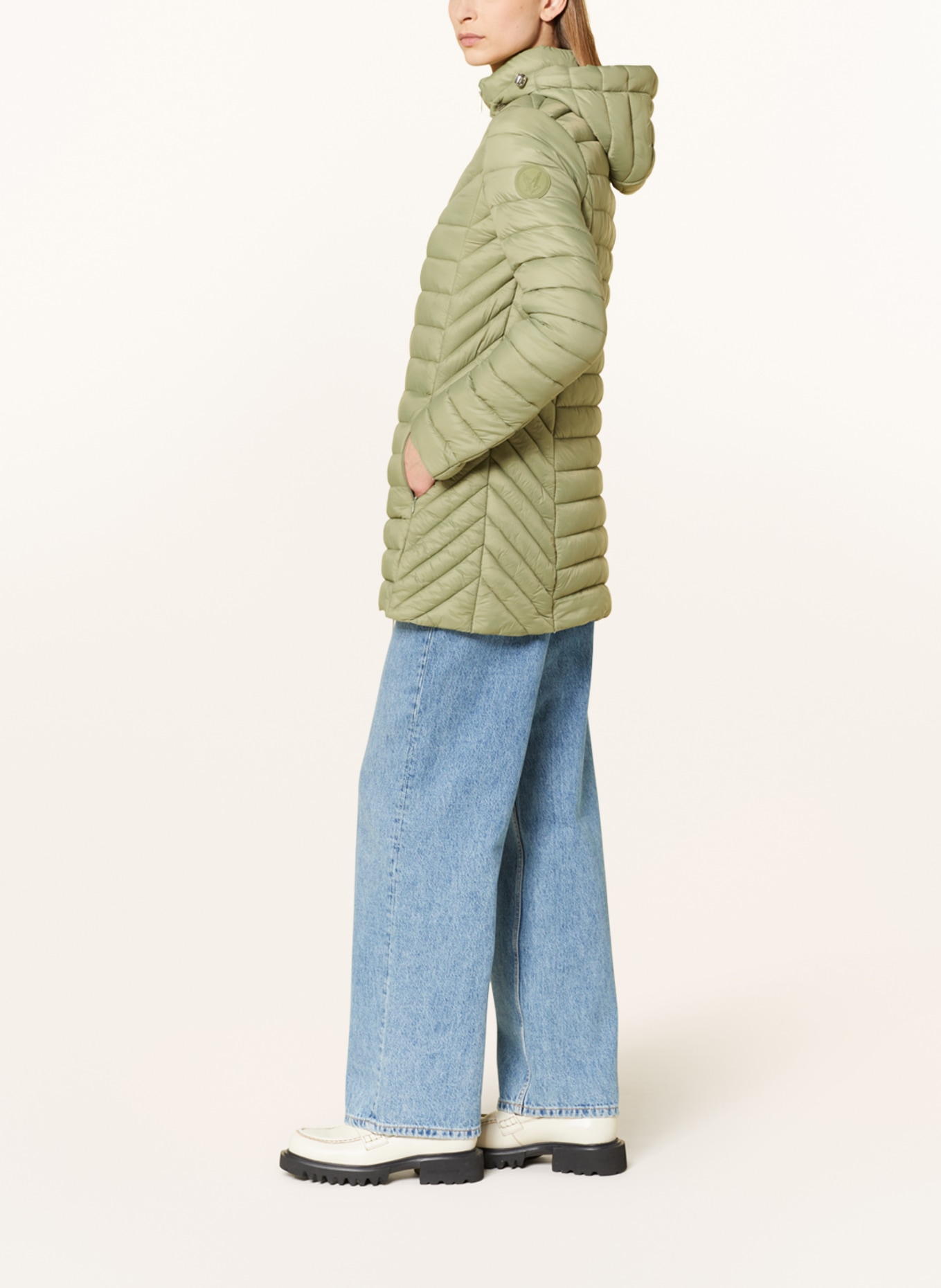 FUCHS SCHMITT Quilted jacket, Color: OLIVE (Image 4)