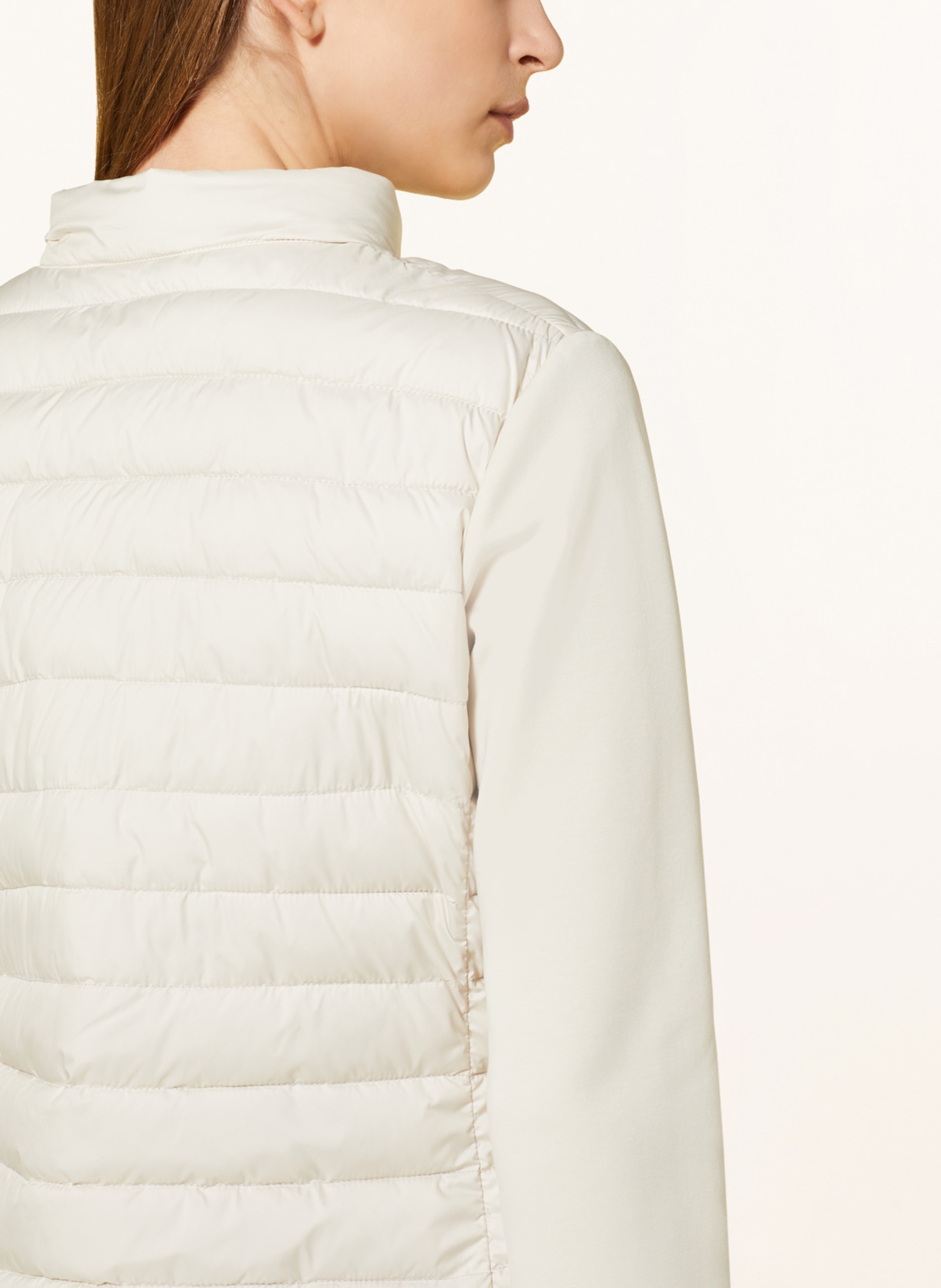 FUCHS SCHMITT Jacket in a material mix with detachable hood, Color: CREAM (Image 6)
