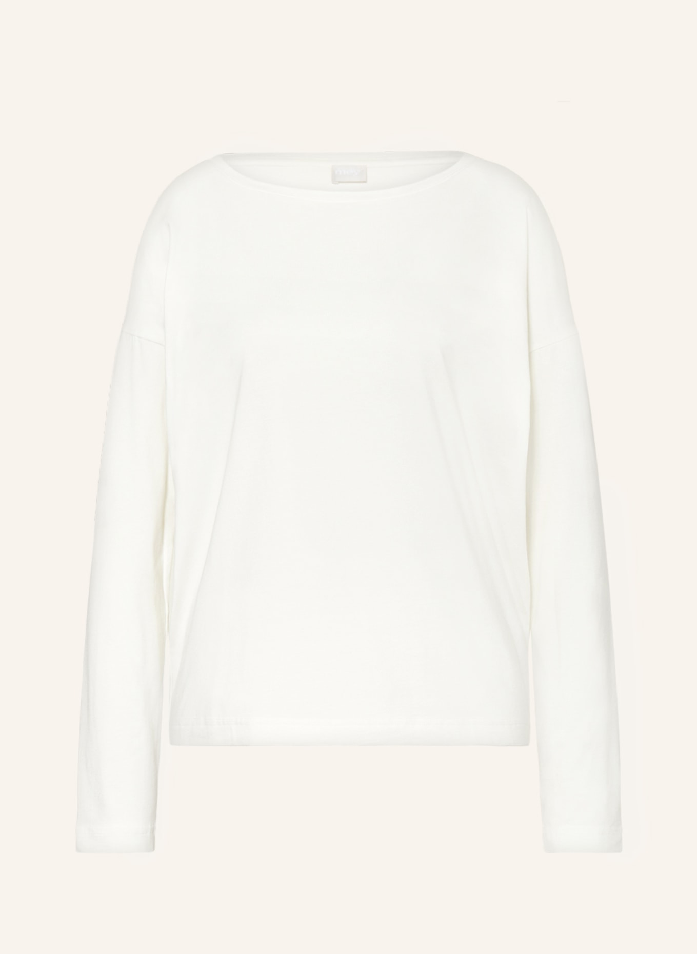 mey Pajama shirt series TESSIE, Color: WHITE (Image 1)