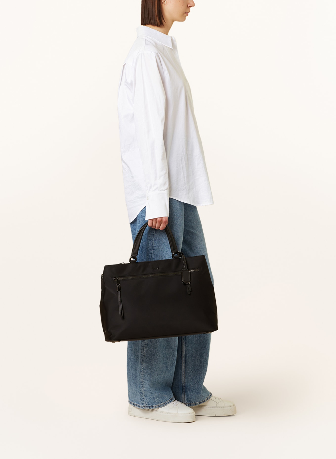TUMI VOYAGEUR handbag SHIRA with laptop compartment, Color: BLACK (Image 5)
