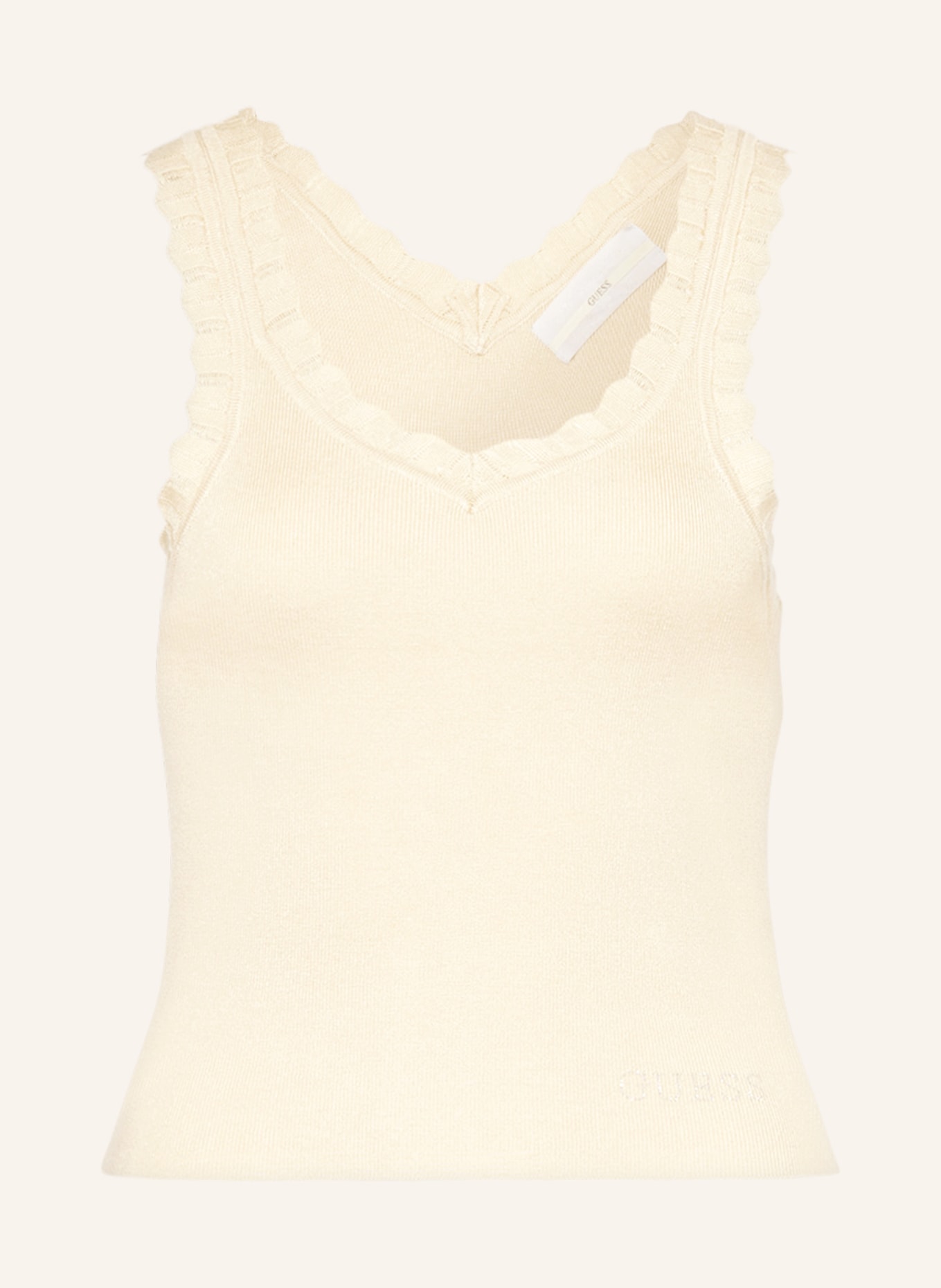 GUESS Knit top JOVIE, Color: LIGHT BROWN (Image 1)