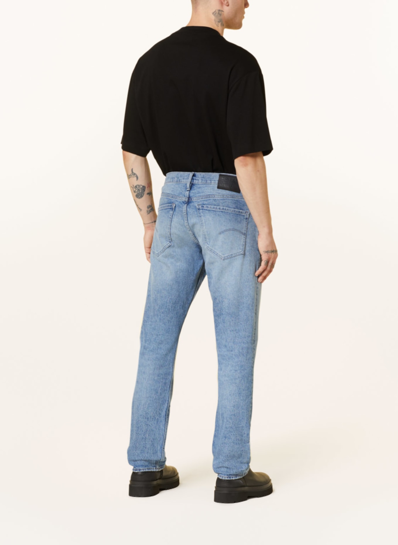 G-Star RAW Jeans MOSA STRAIGHT regular straight fit, Color: G121 faded blue pool (Image 3)
