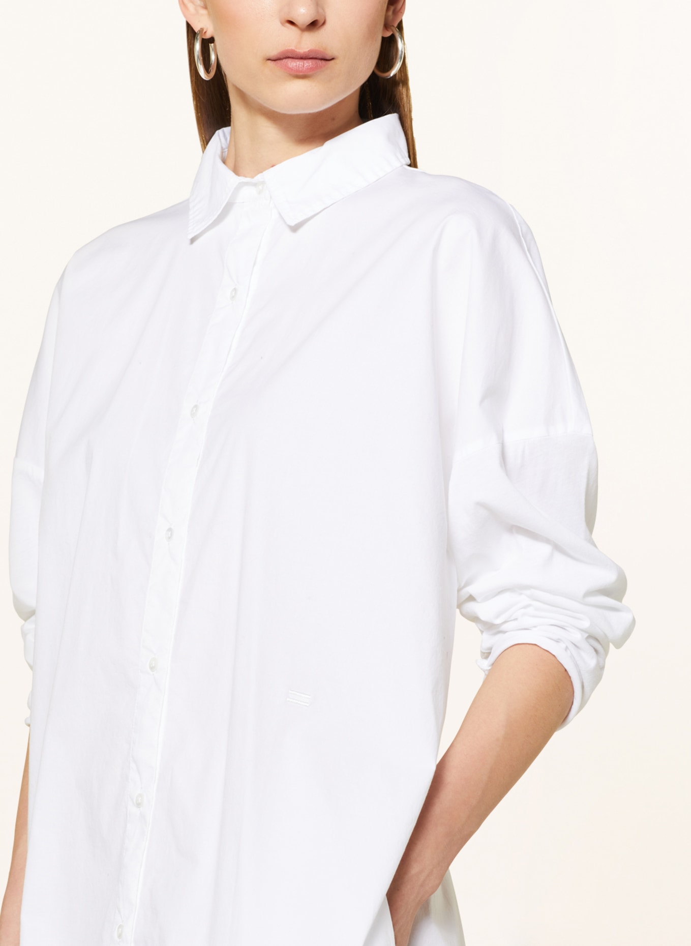 10DAYS Shirt dress, Color: WHITE (Image 4)
