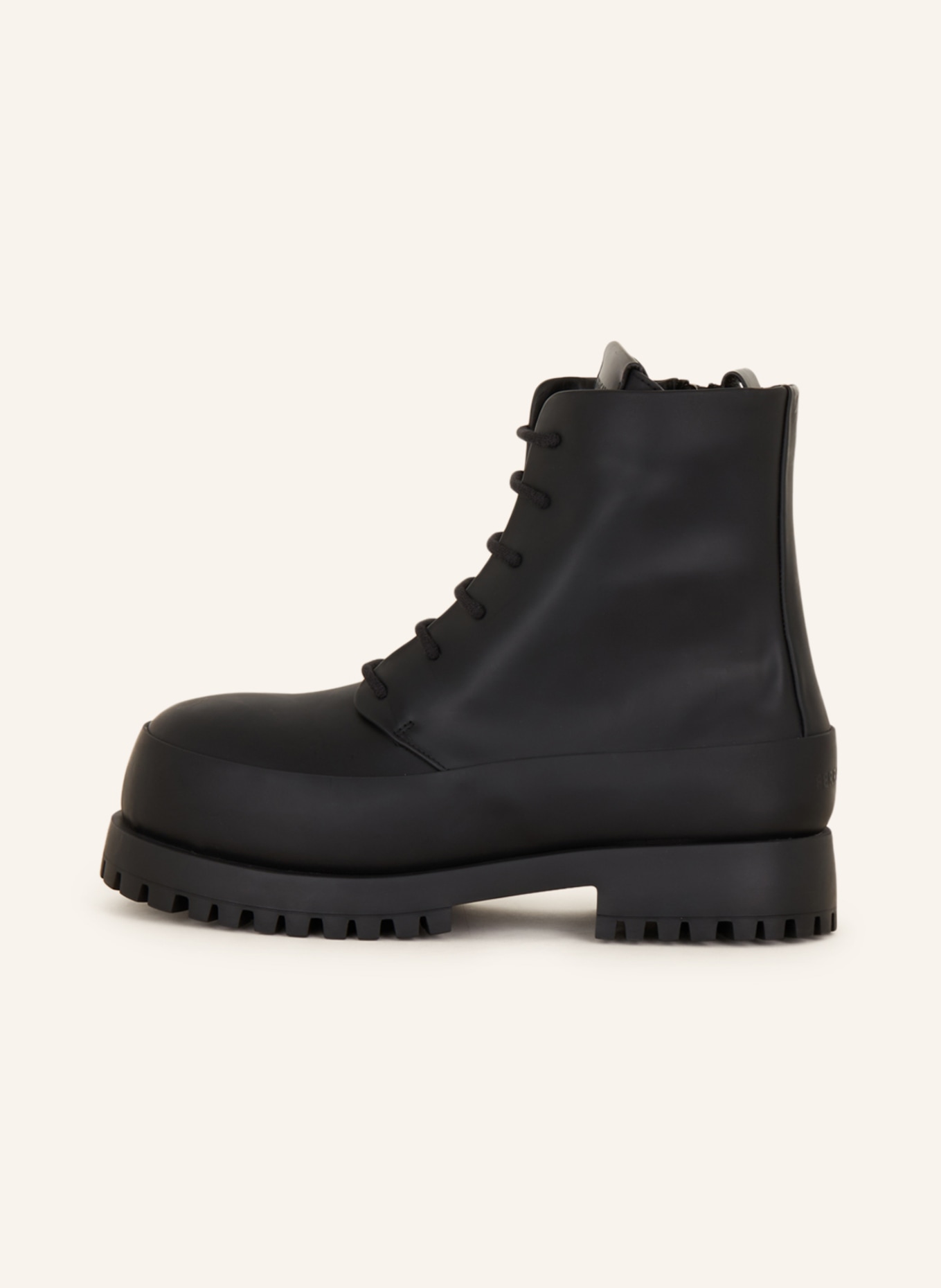 FERRAGAMO Lace-up boots FEDE, Color: BLACK (Image 4)