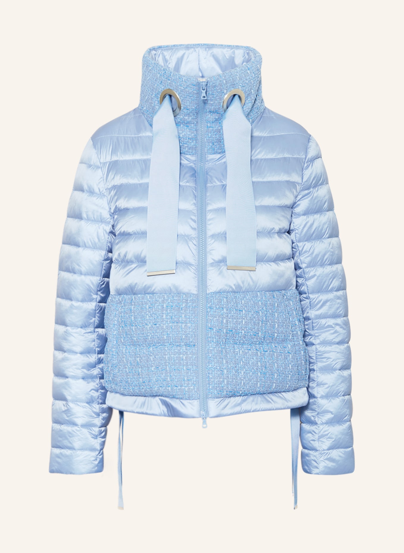 MARC AUREL Quilted jacket, Color: LIGHT BLUE (Image 1)