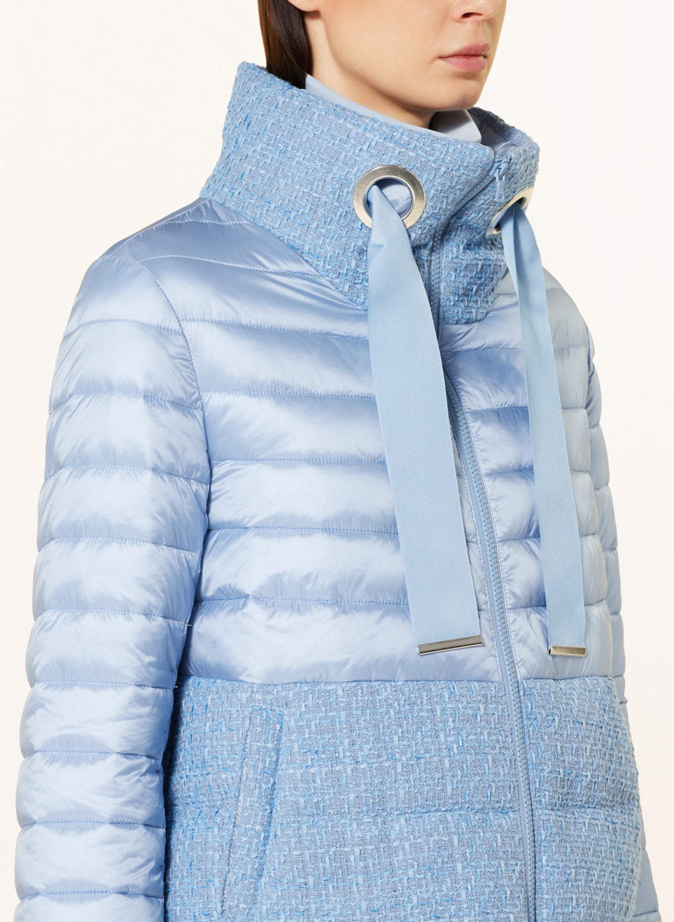 MARC AUREL Quilted jacket, Color: LIGHT BLUE (Image 4)