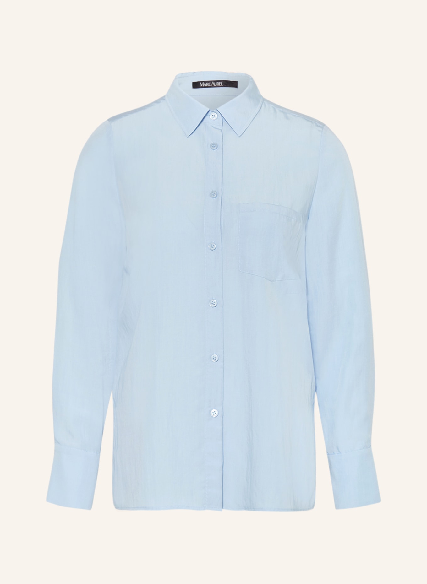 MARC AUREL Shirt blouse, Color: LIGHT BLUE (Image 1)