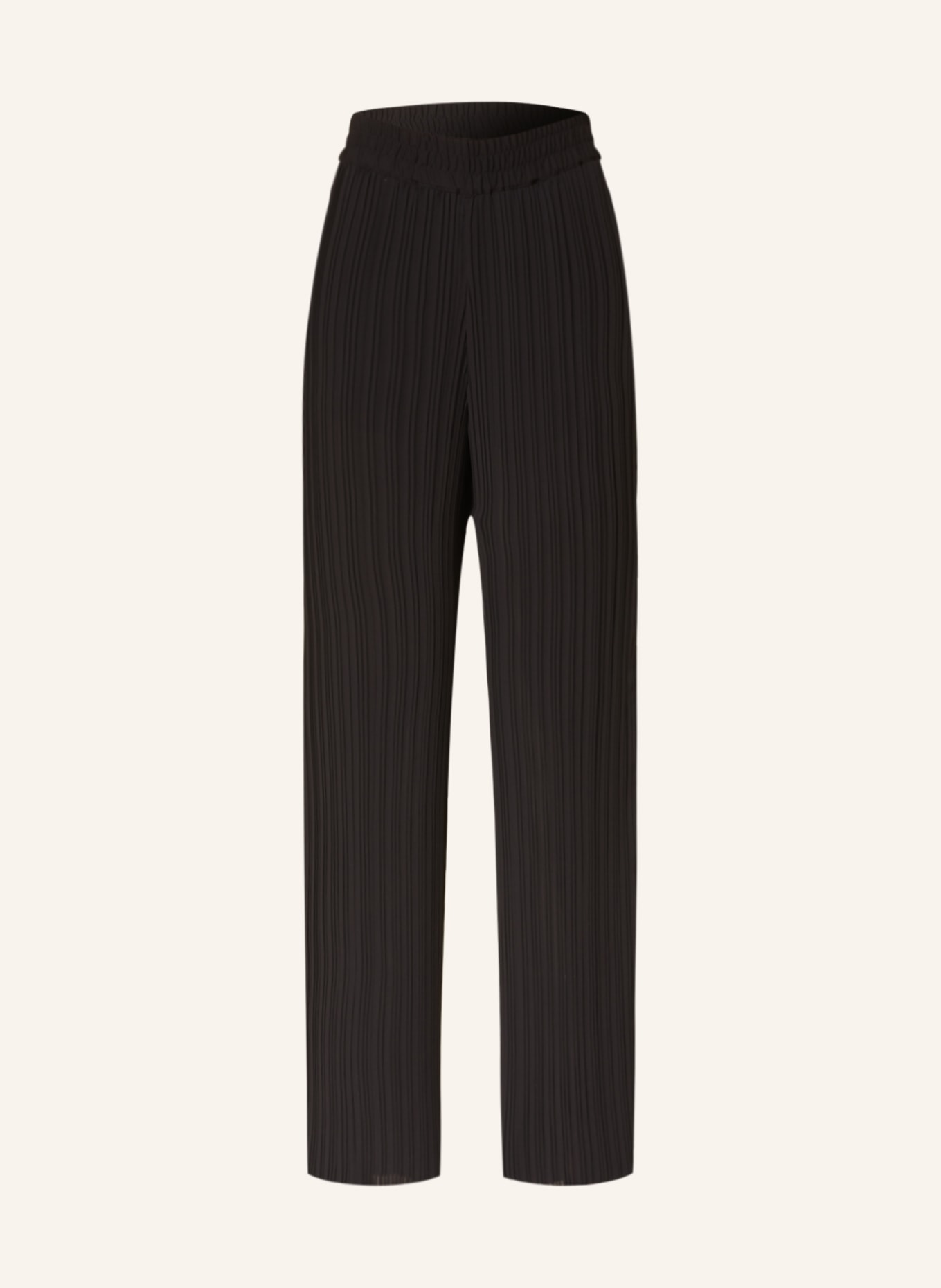 MARC AUREL Wide leg trousers, Color: BLACK (Image 1)
