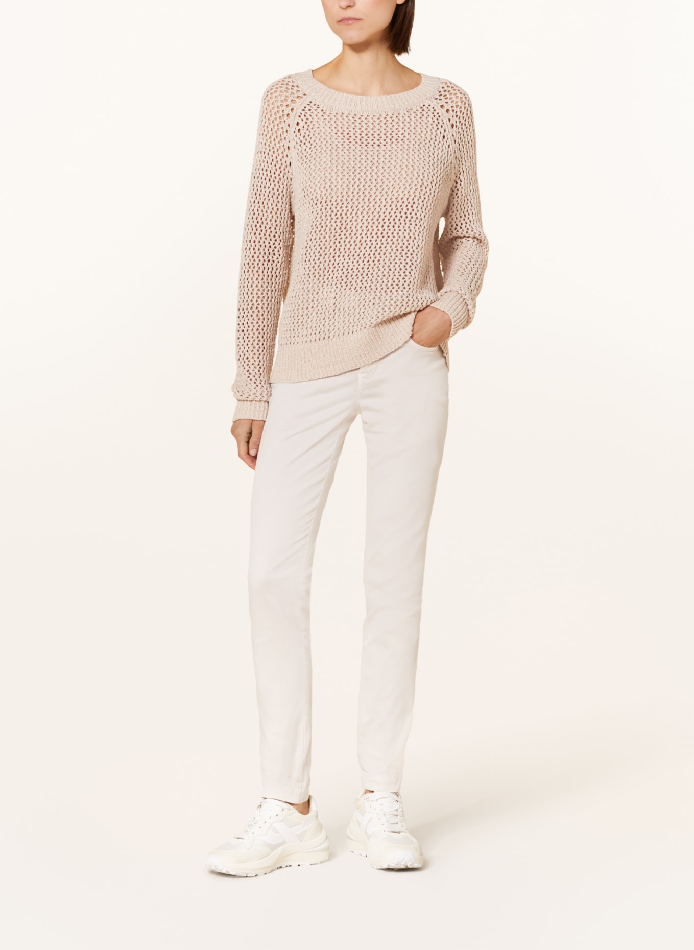 MARC AUREL Sweater, Color: BEIGE (Image 2)