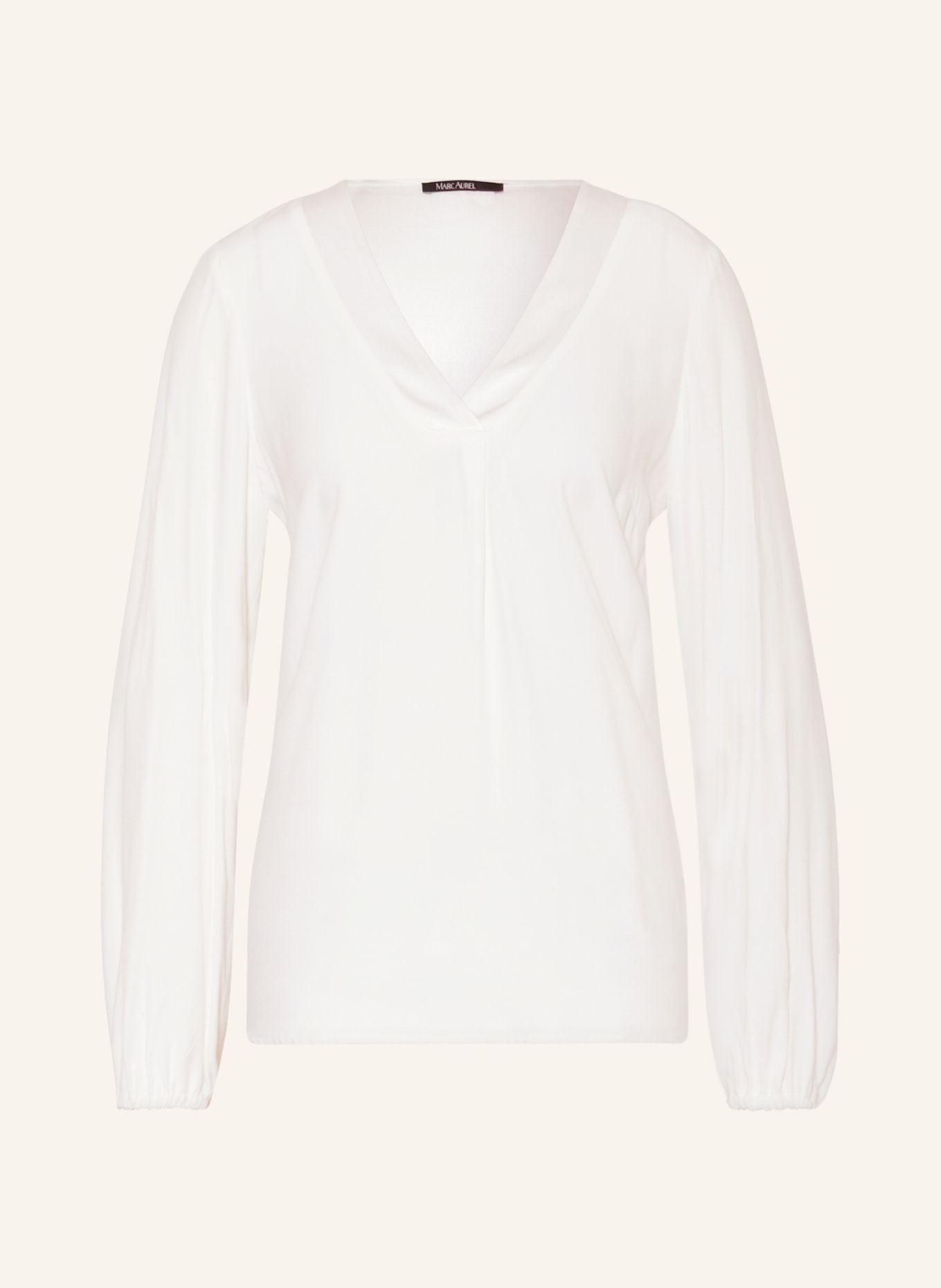 MARC AUREL Shirt blouse, Color: WHITE (Image 1)