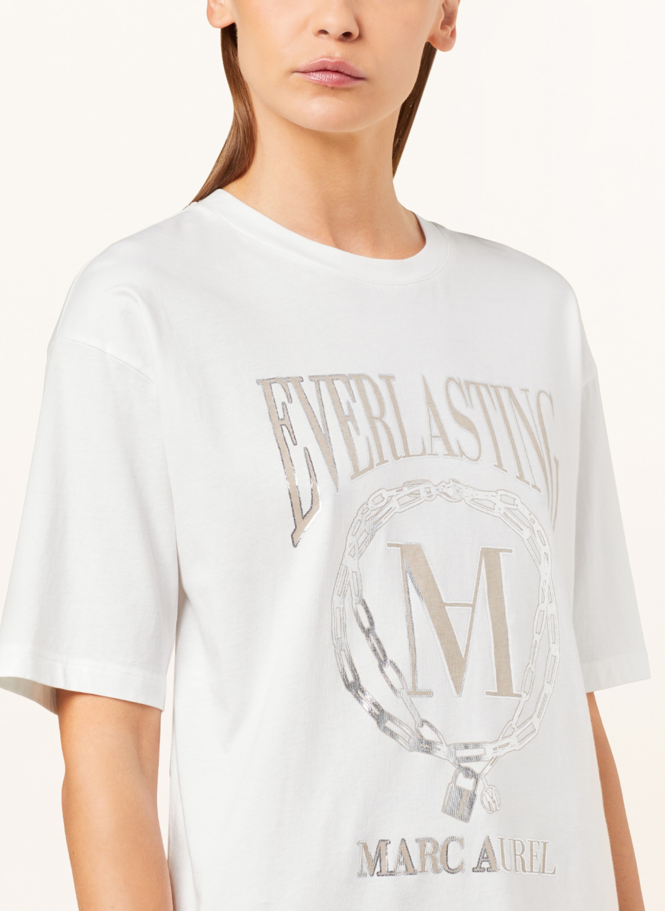 MARC AUREL T-shirt, Color: WHITE (Image 4)