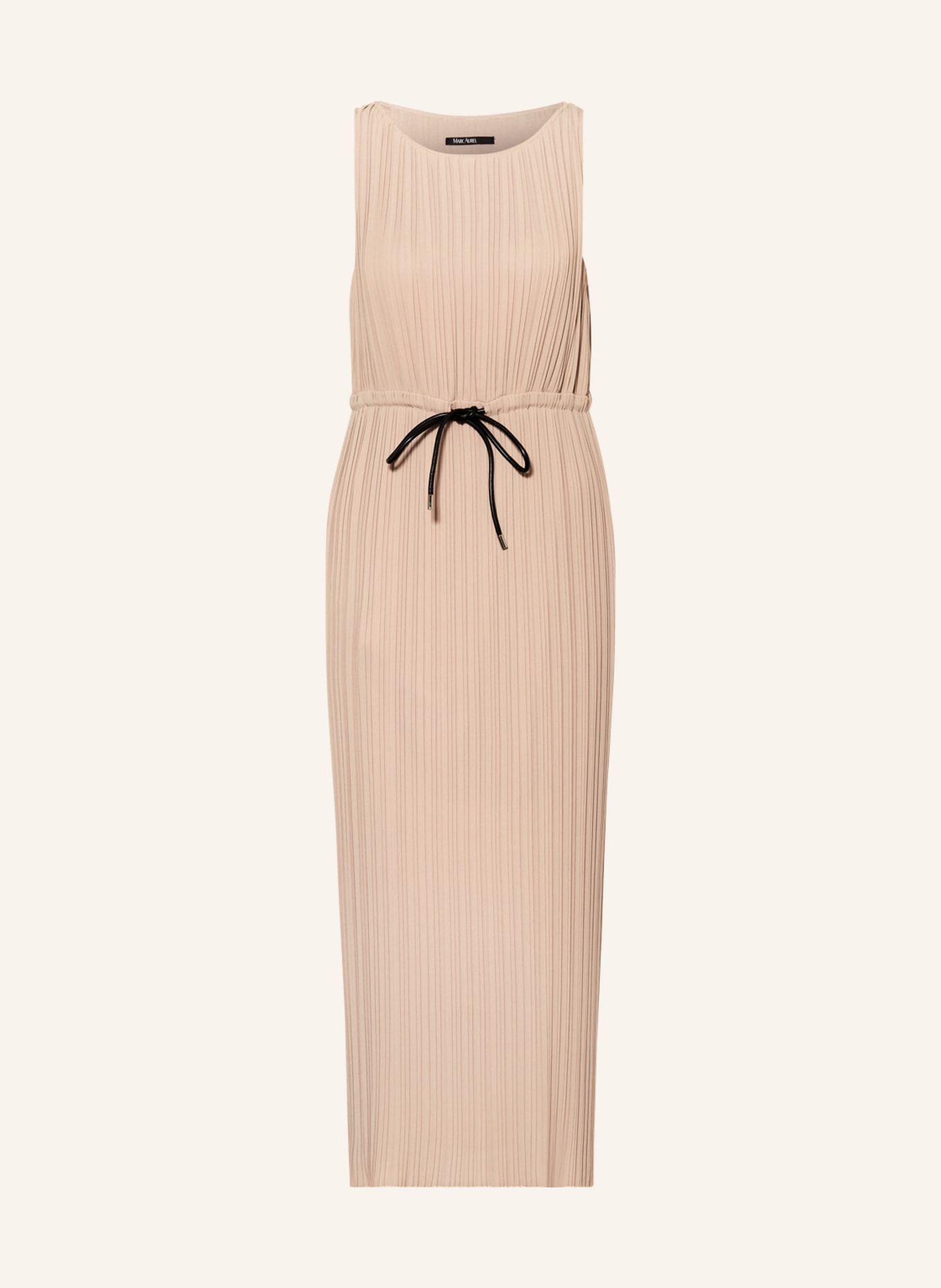 MARC AUREL Pleated dress, Color: BEIGE (Image 1)