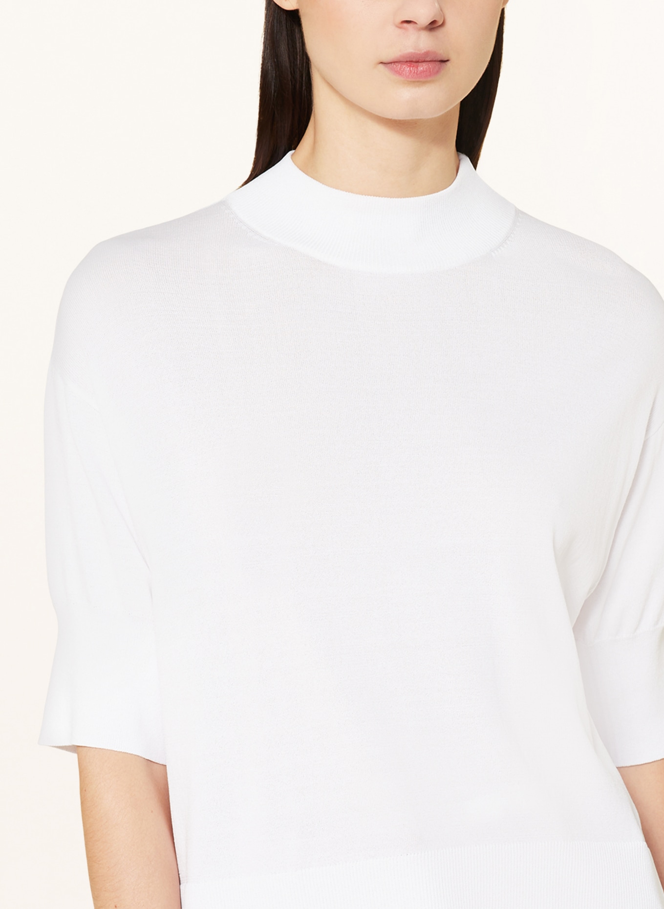 MARC AUREL Sweater with 3/4 sleeves, Color: WHITE (Image 4)