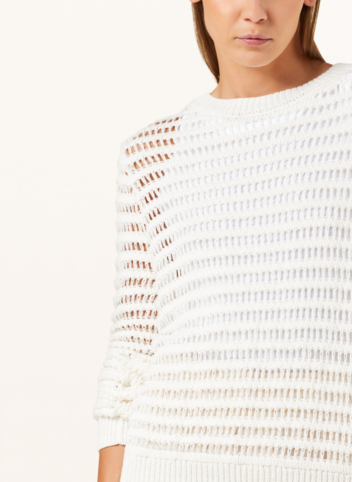 MARC AUREL Sweater, Color: WHITE (Image 4)