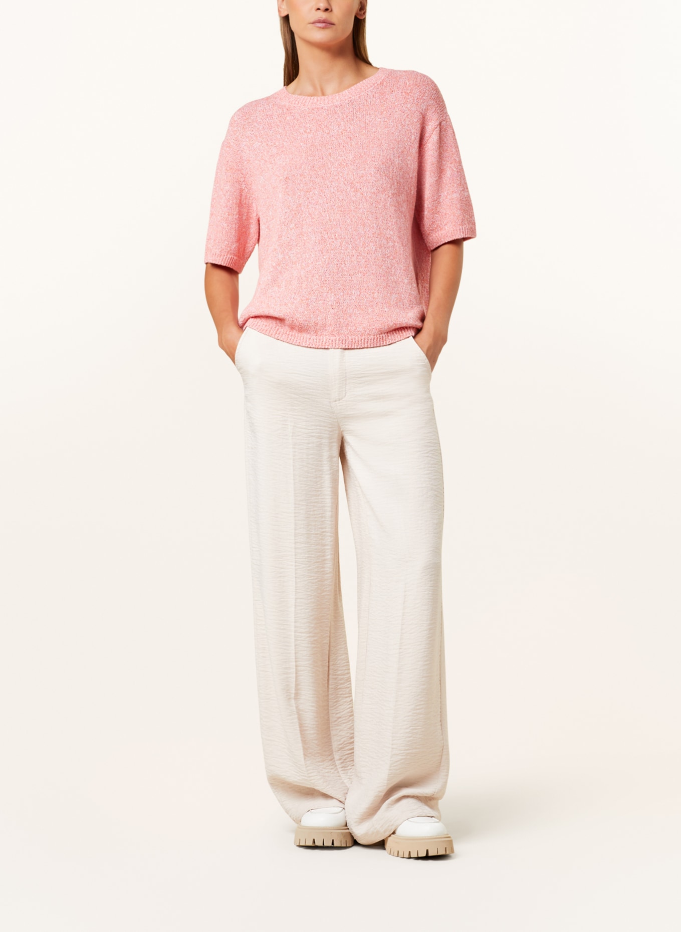 MARC AUREL Knit shirt, Color: SALMON (Image 2)