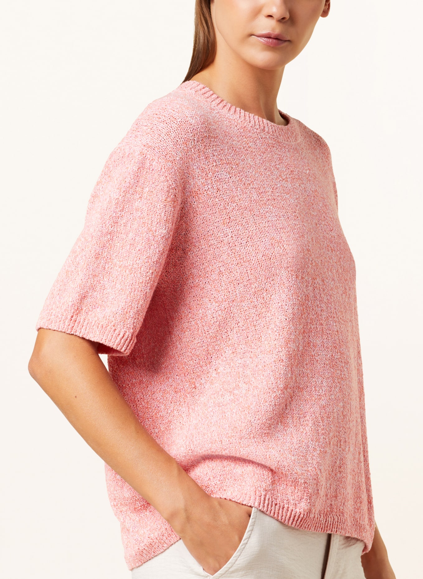 MARC AUREL Knit shirt, Color: SALMON (Image 4)