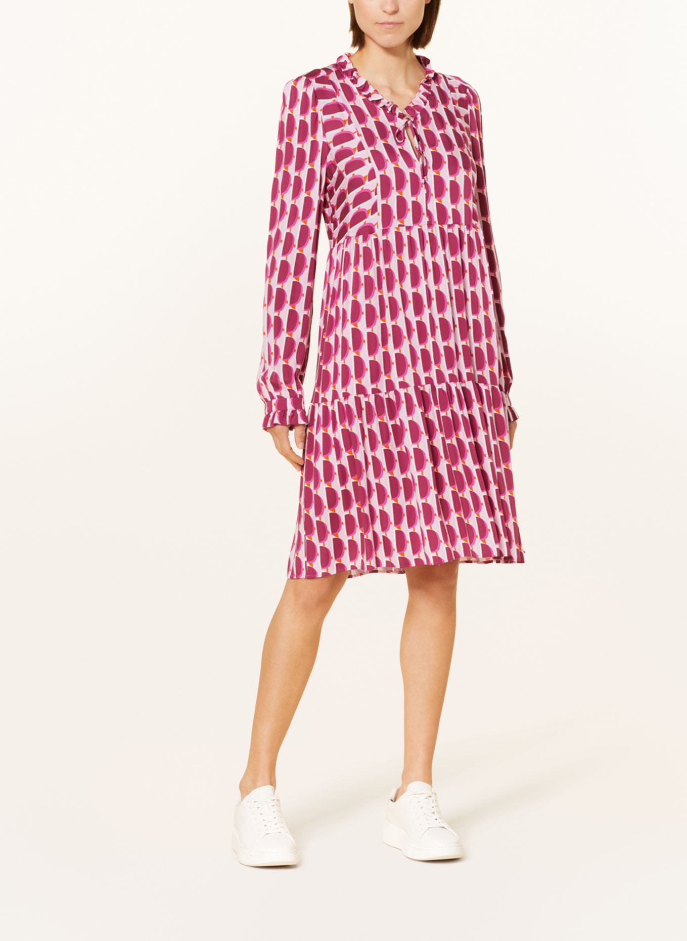 MARC AUREL Dress, Color: PINK/ FUCHSIA/ ORANGE (Image 2)