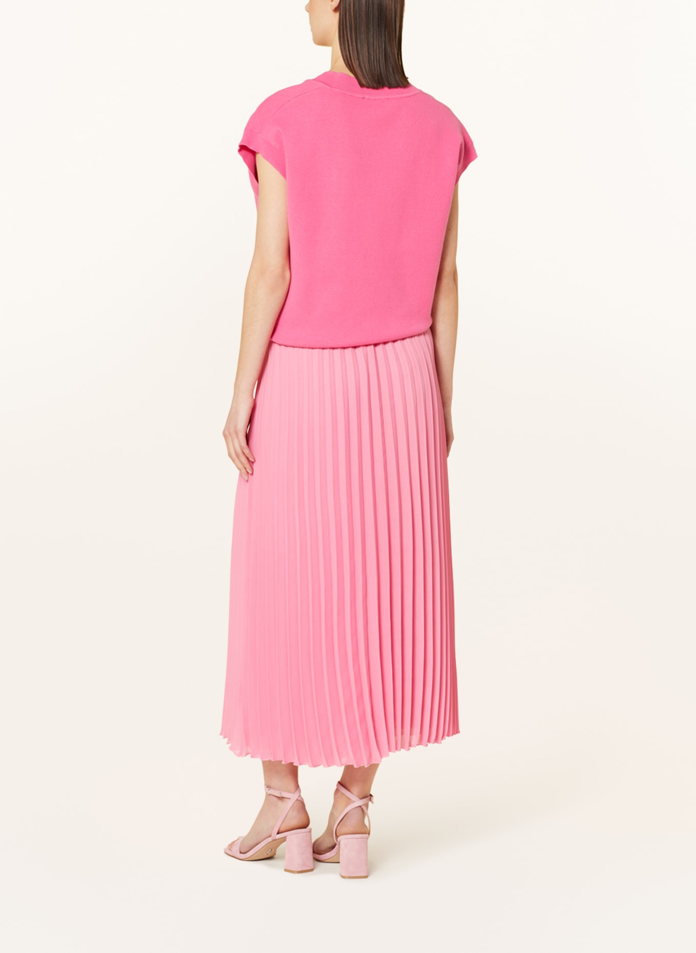 MARC AUREL Pleated skirt, Color: PINK (Image 3)