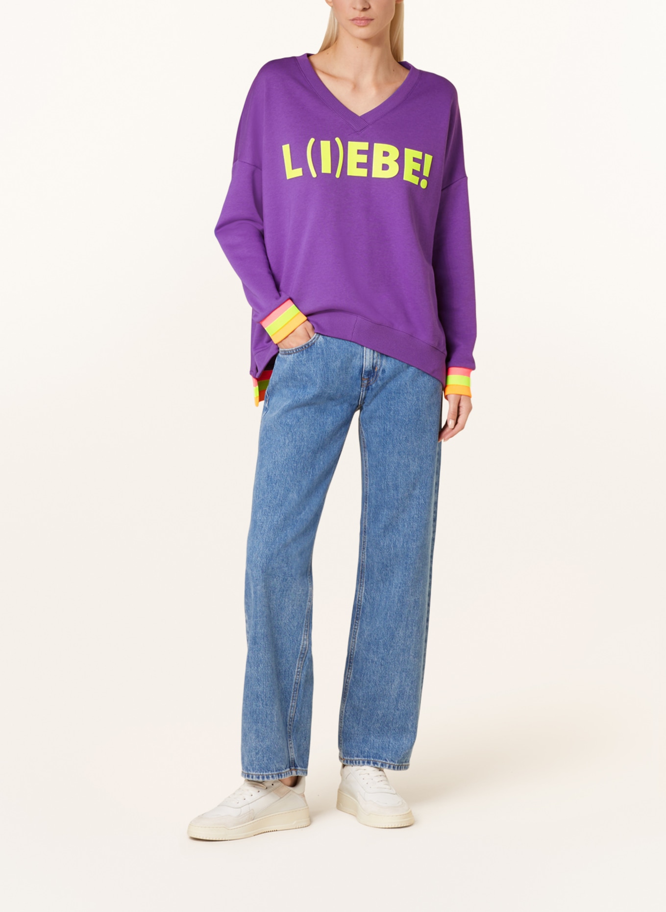 Neon purple cheap sweatshirt