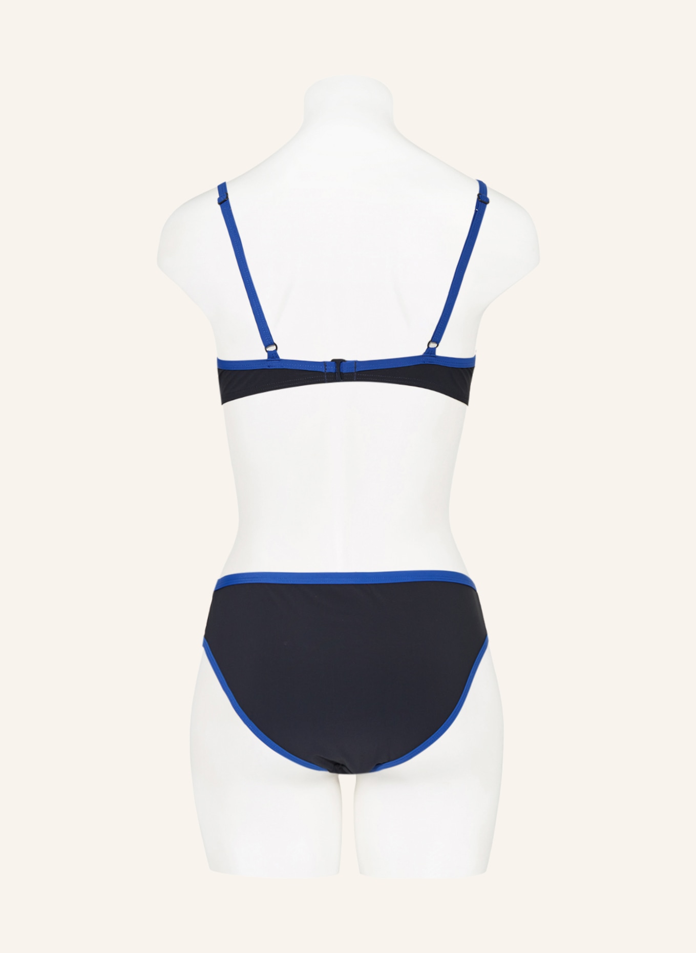 SHORT STORIES Underwired bikini top, Color: DARK BLUE (Image 3)