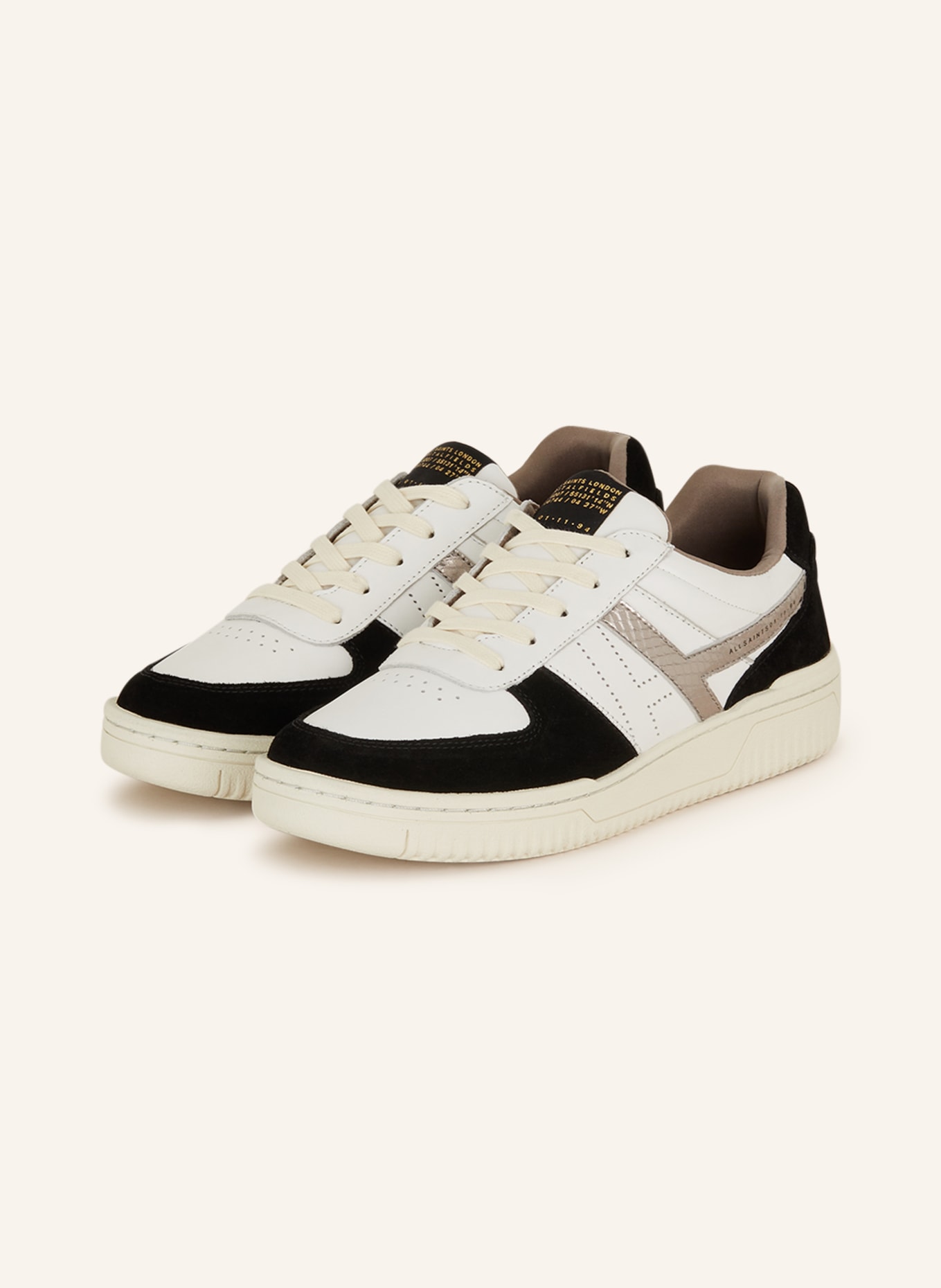 ALLSAINTS Sneakers VIX, Color: BLACK/ WHITE (Image 1)
