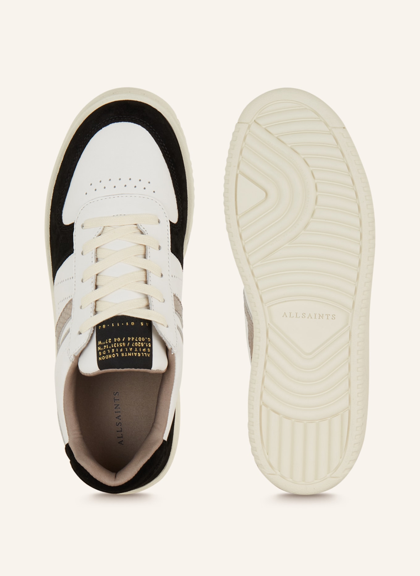ALLSAINTS Sneakers VIX, Color: BLACK/ WHITE (Image 5)