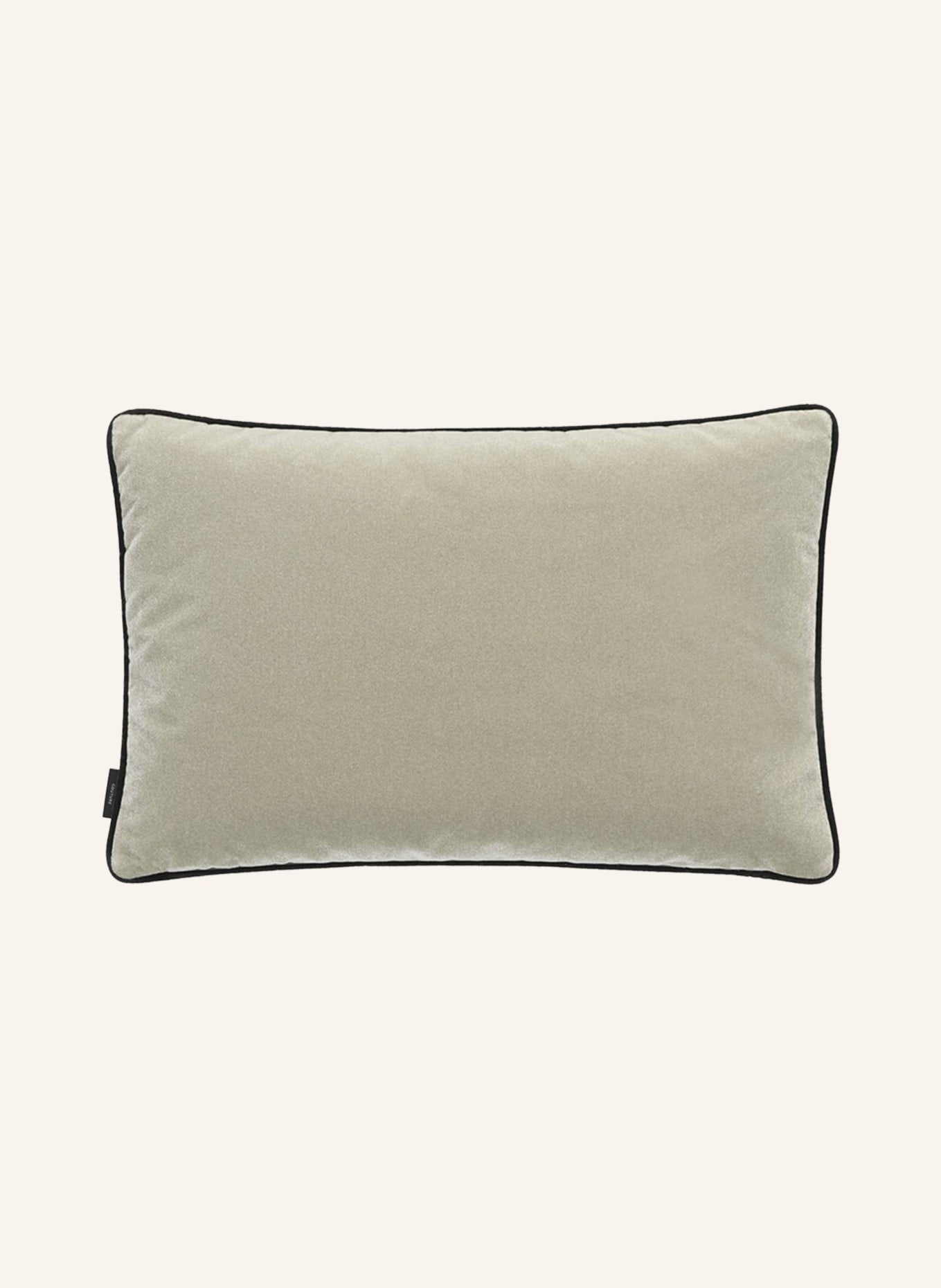 ROHLEDER Velvet decorative cushion PAVÉ with feather filling, Color: ROSE/ GRAY/ BLACK (Image 2)