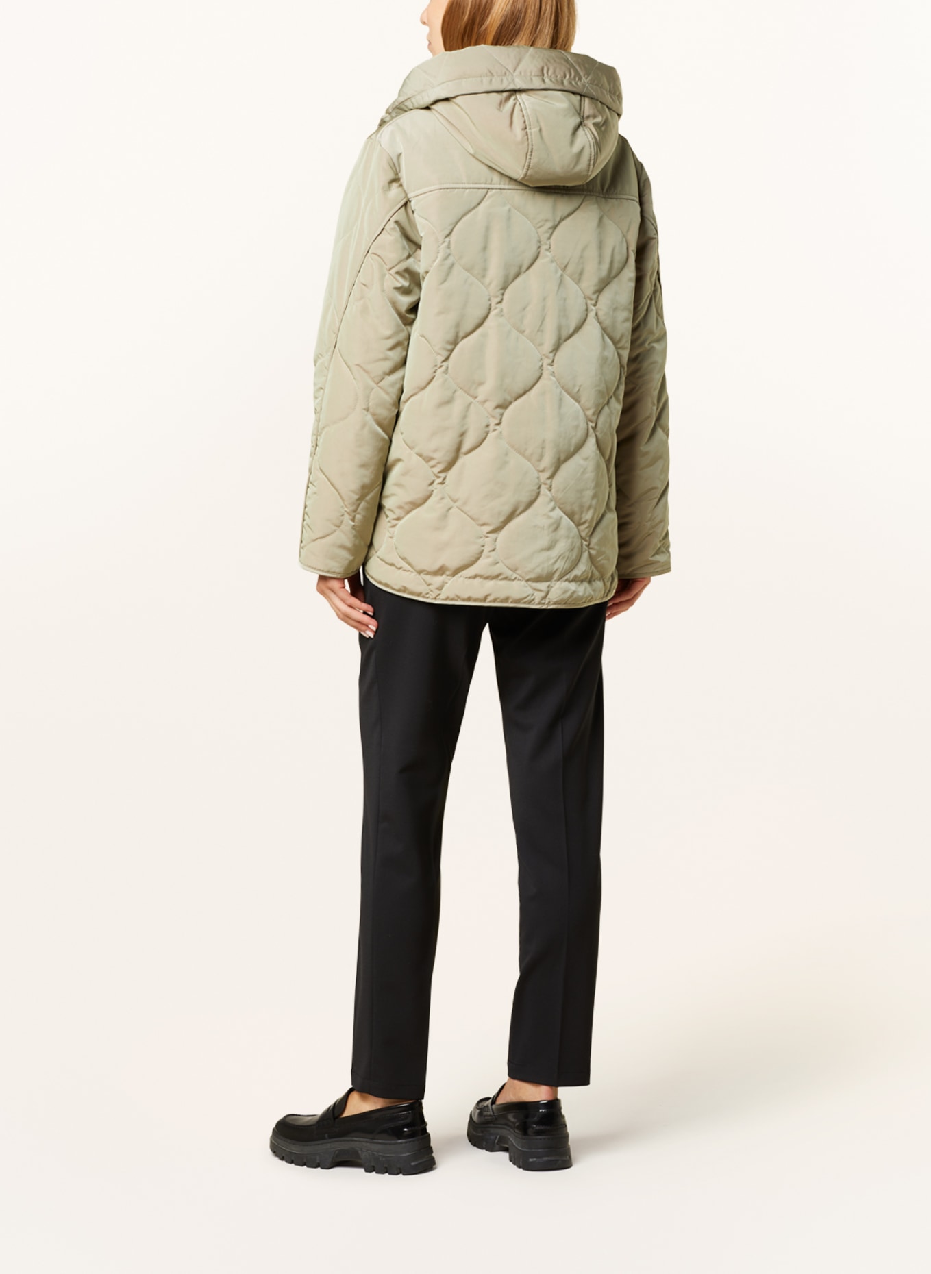 BEAUMONT Quilted jacket JUNO, Color: KHAKI (Image 3)