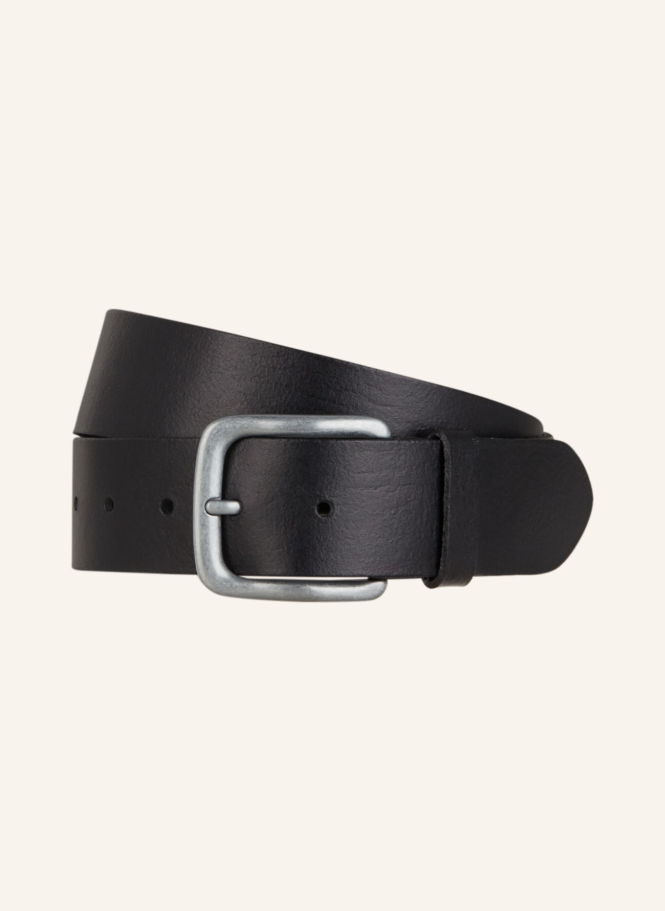 BRAX Leather belt, Color: BLACK (Image 1)